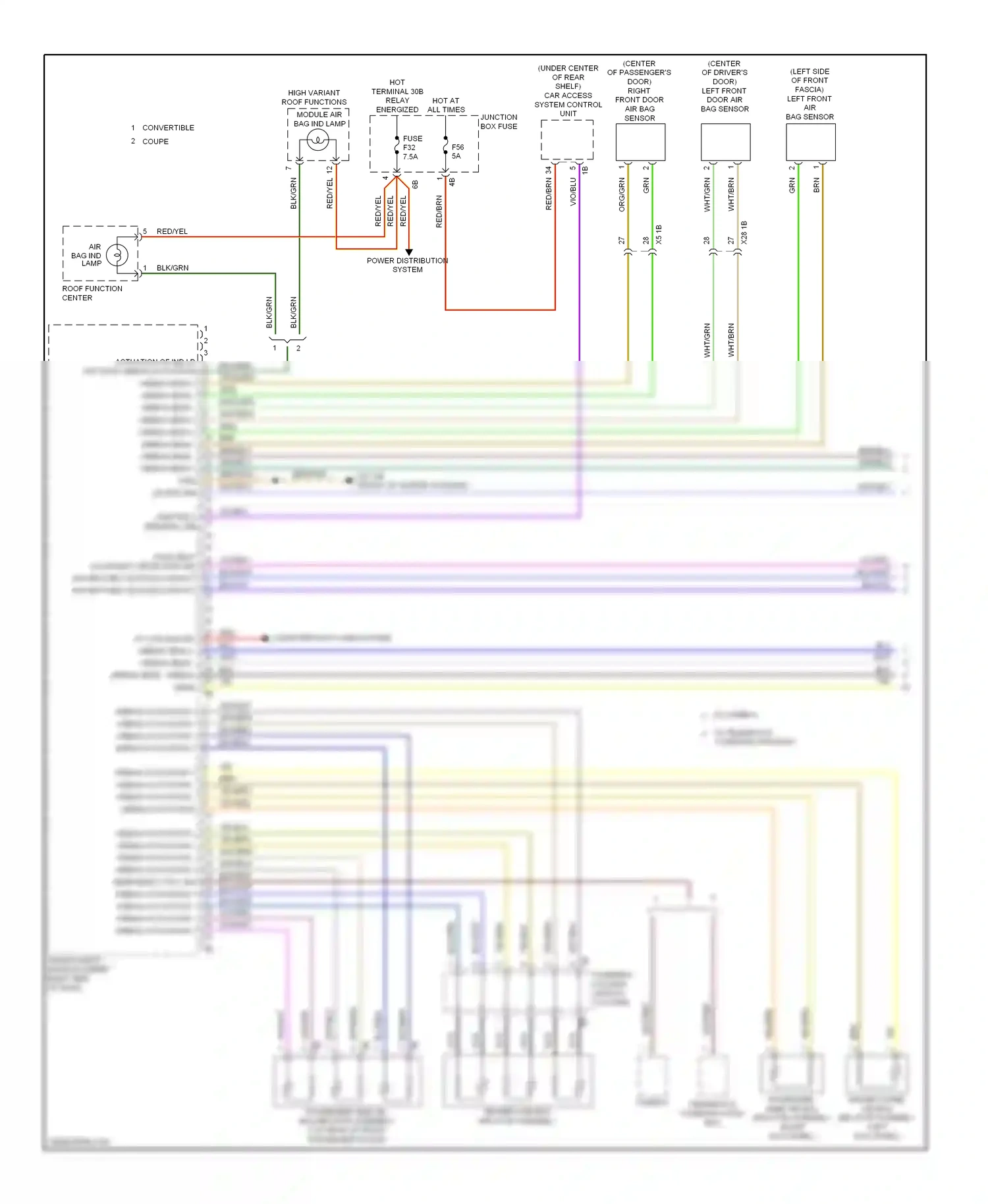 BMW M6 F06/F13/F12 (2012-2015) computer data lines system wiring diagram  (69 of 76)