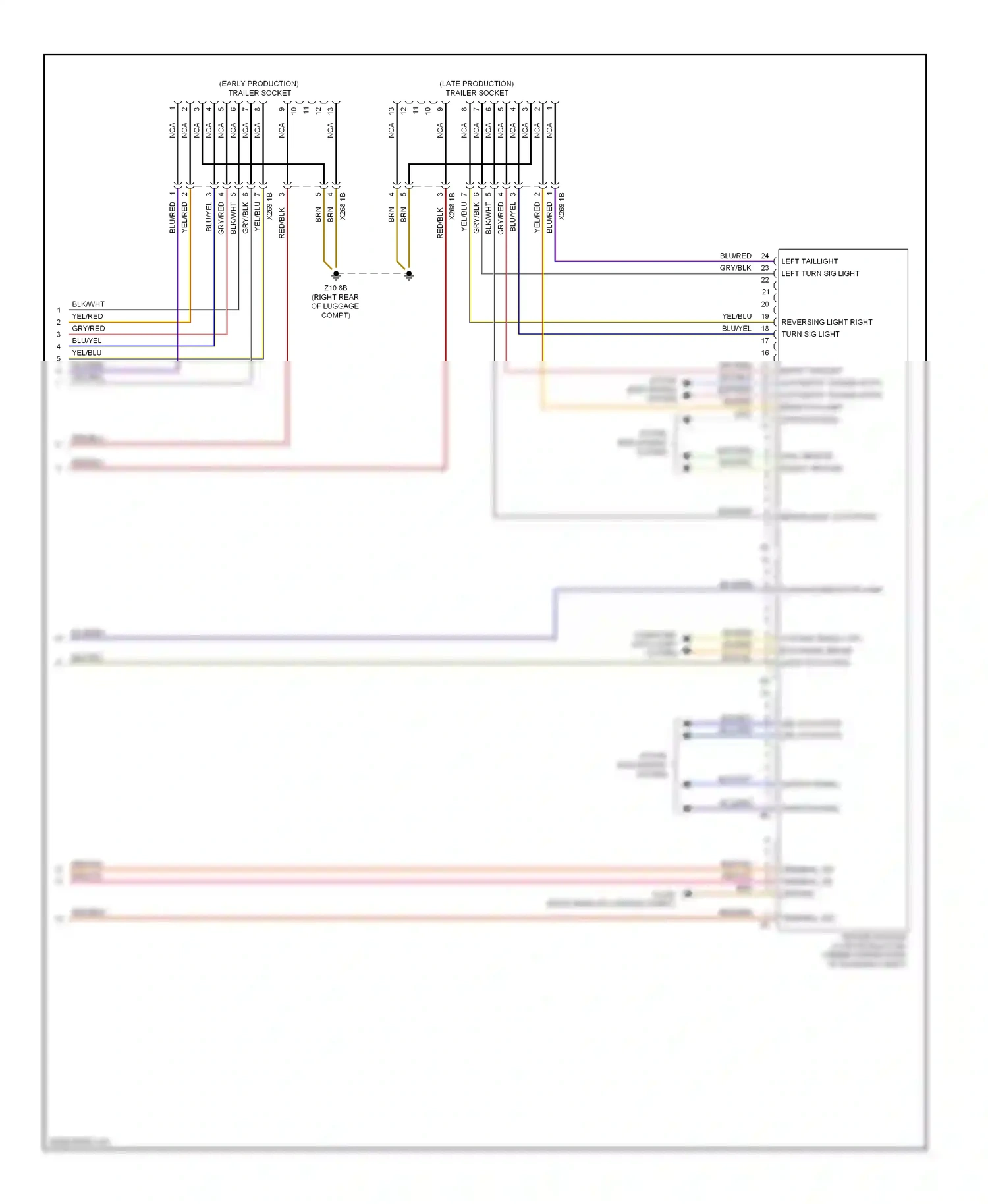 BMW M6 F06/F13/F12 (2012-2015) computer data lines system wiring diagram  (26 of 76)