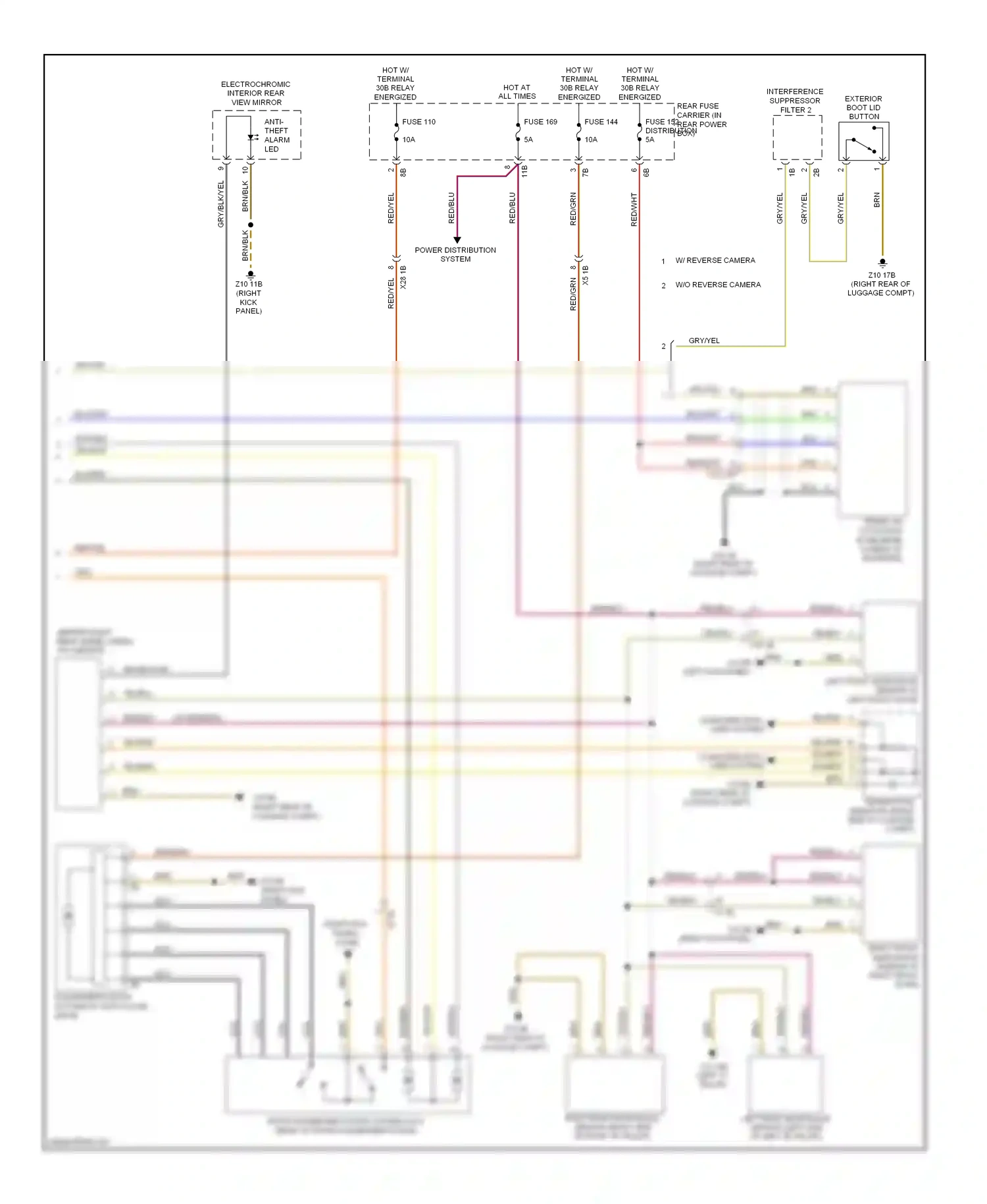 BMW M6 F06/F13/F12 (2012-2015) computer data lines system wiring diagram  (5 of 76)
