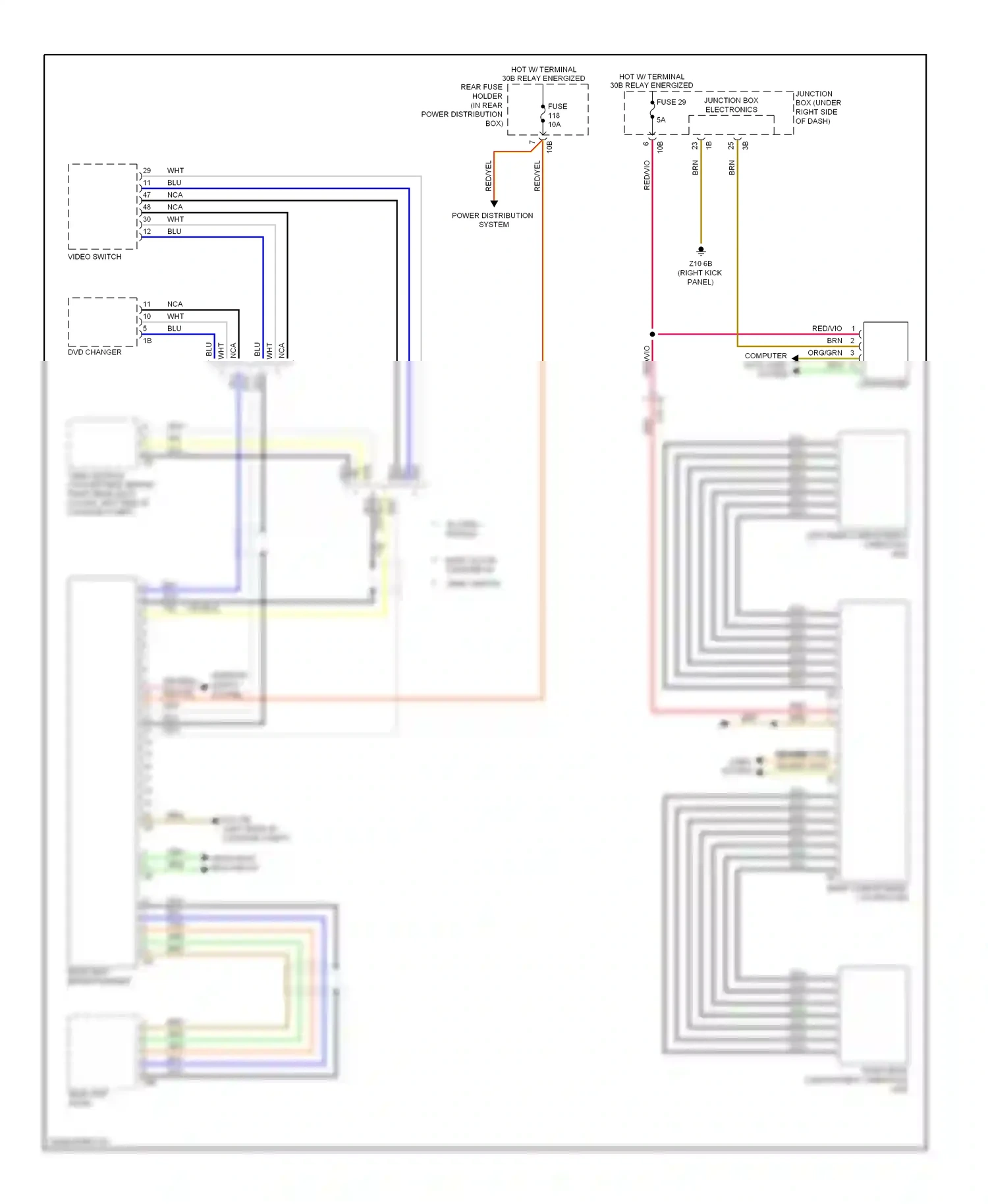 BMW M6 F06/F13/F12 (2012-2015) computer data lines system wiring diagram  (66 of 76)