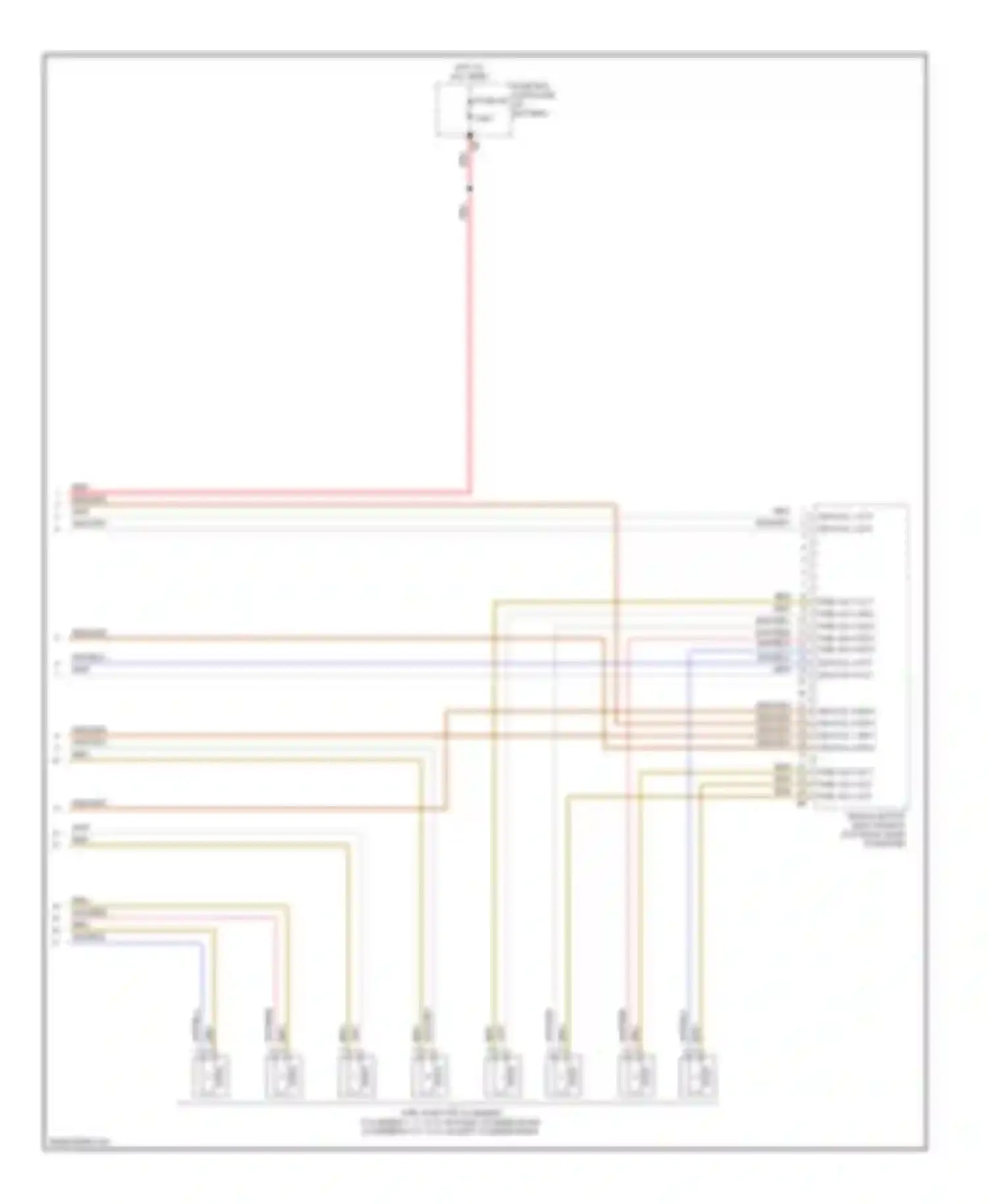Wiring diagram fuse 502 for BMW M6 F06/F13/F12 (2012-2015) (2 of 2)