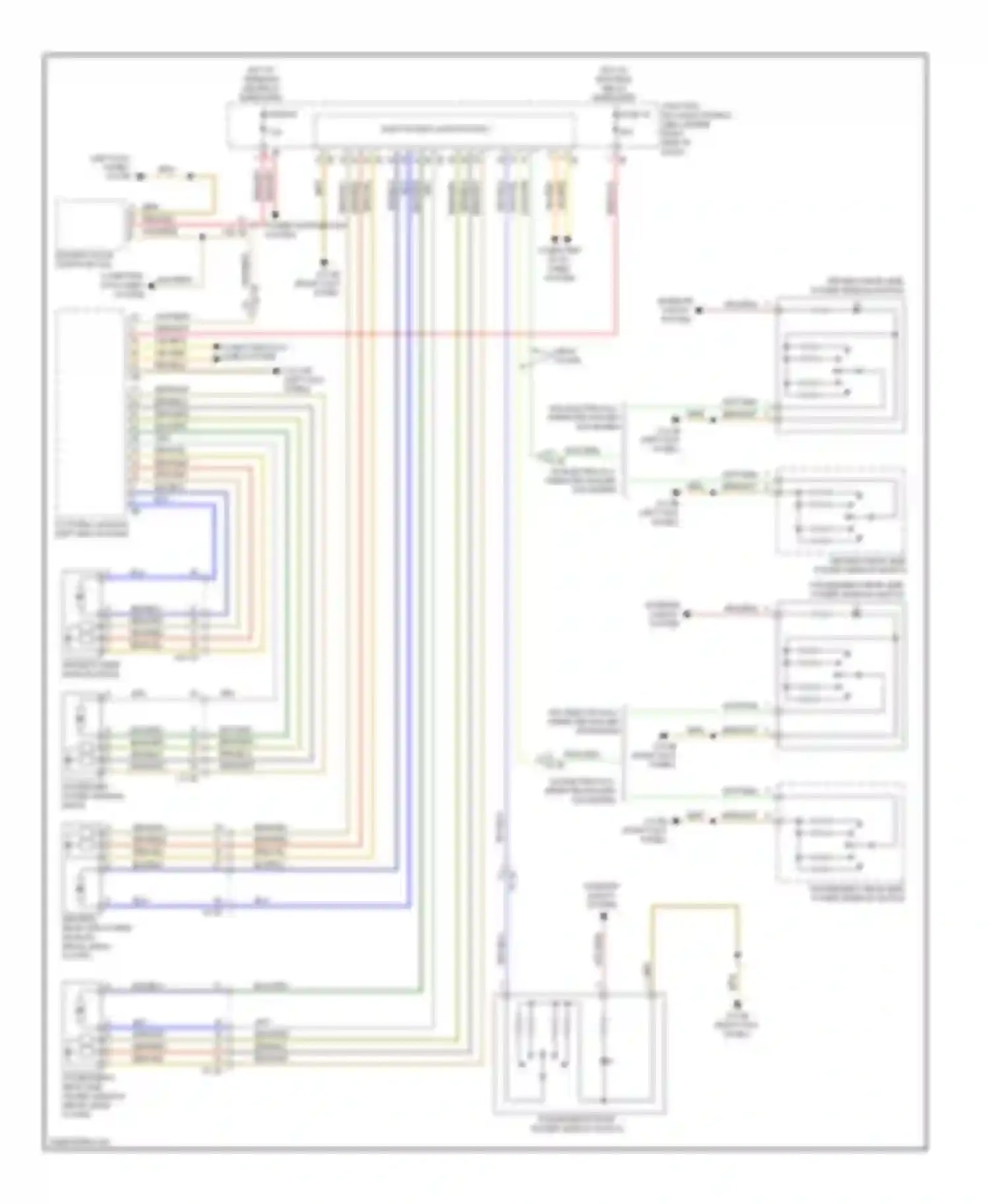 Wiring diagram fuse 66 for BMW M6 F06/F13/F12 (2012-2015)