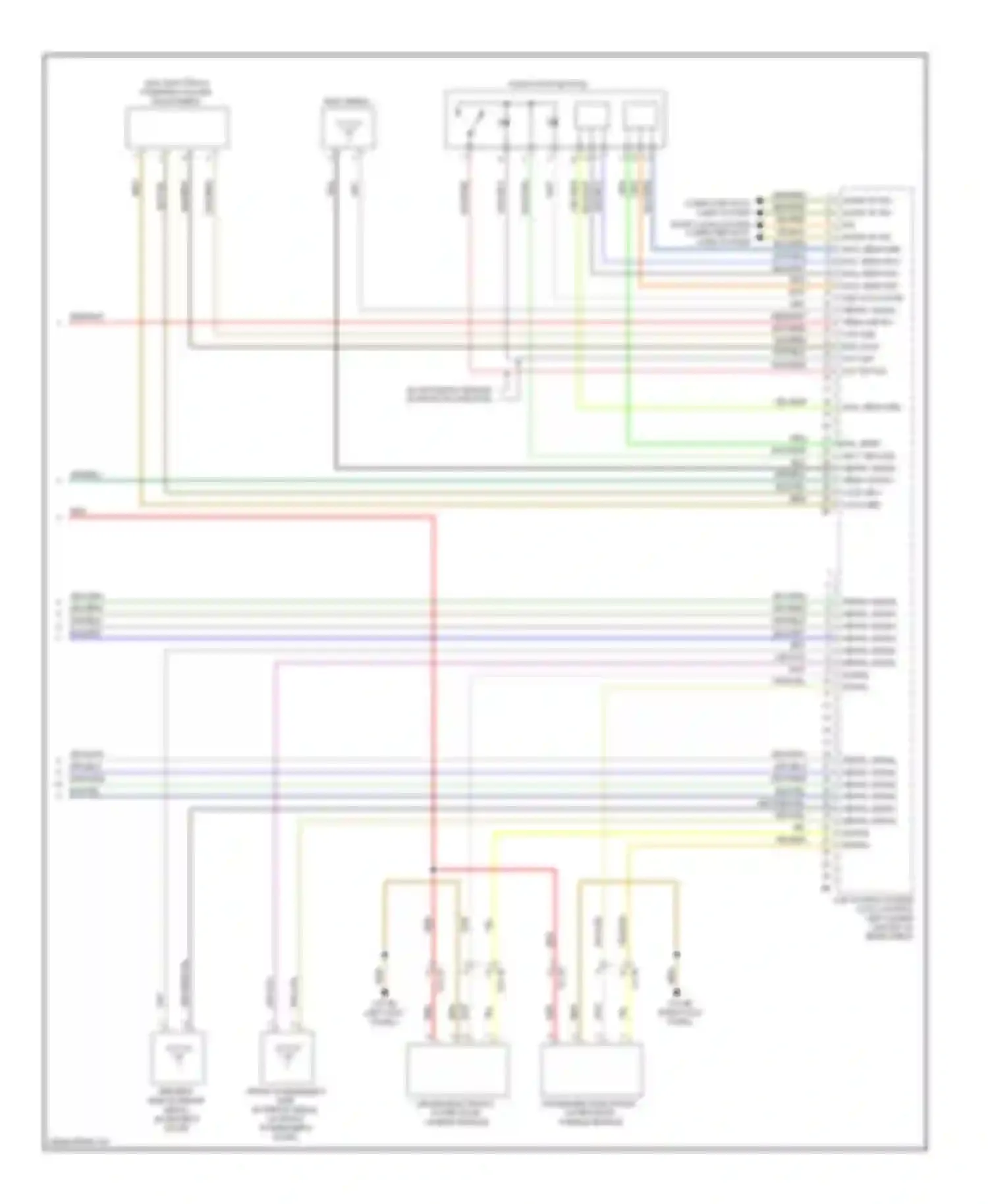Wiring diagram gry/yel for BMW M6 F06/F13/F12 (2012-2015)