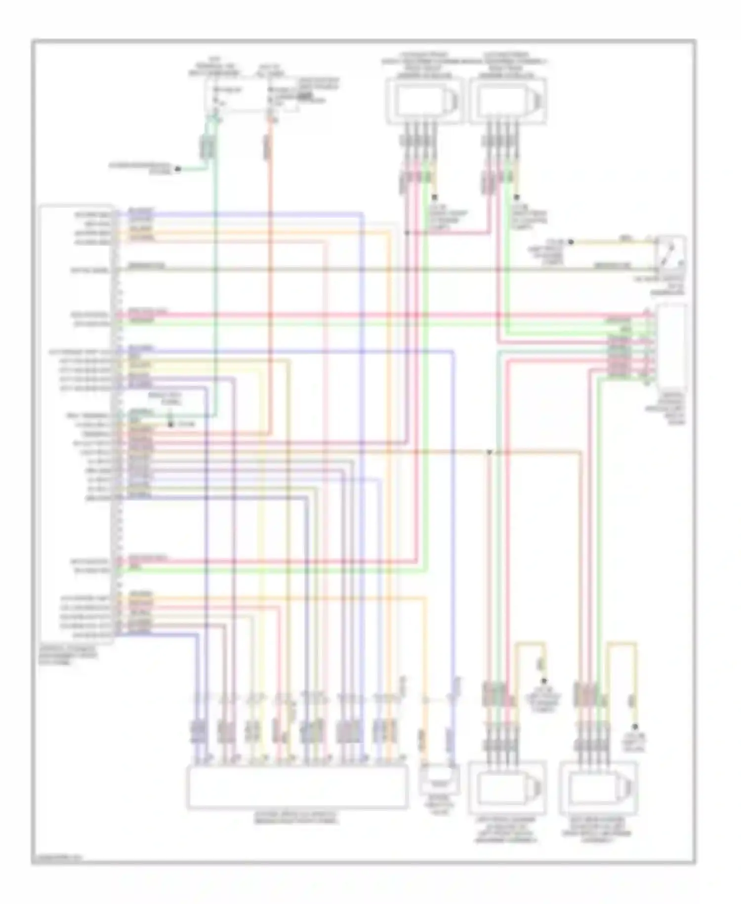 Wiring diagram yel/gry for BMW M6 F06/F13/F12 (2012-2015)