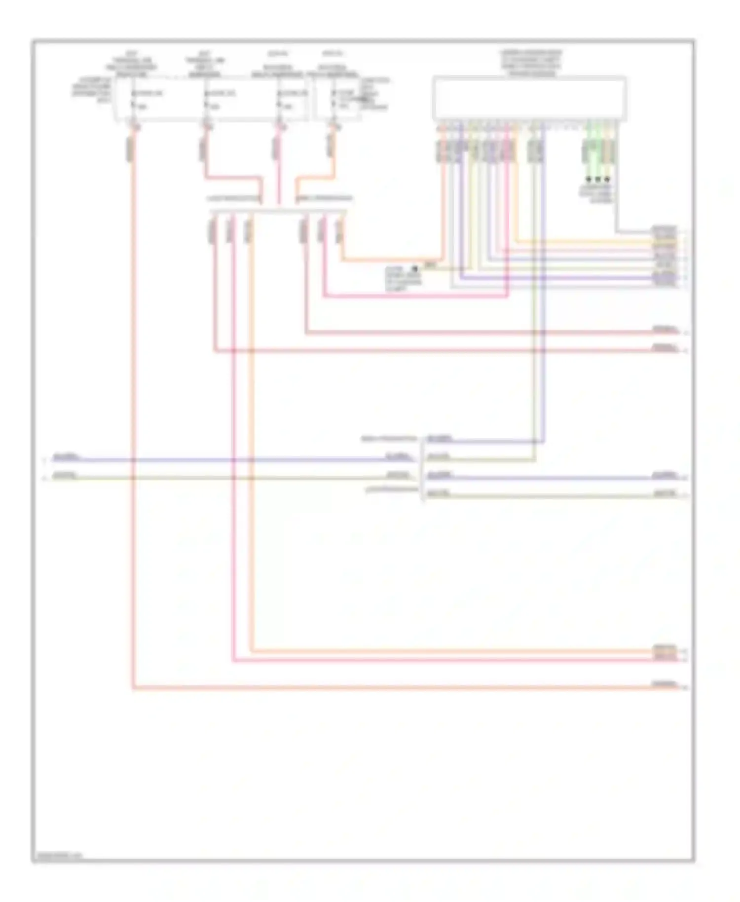 Wiring diagram red/blk for BMW M6 F06/F13/F12 (2012-2015)