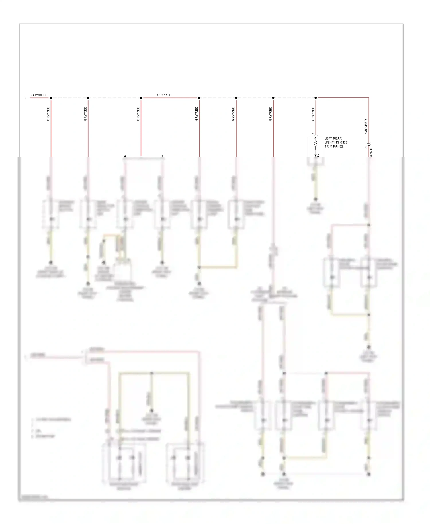 BMW M6 F06/F13/F12 (2012-2015) w/ basic variant wiring diagram  (2 of 3)