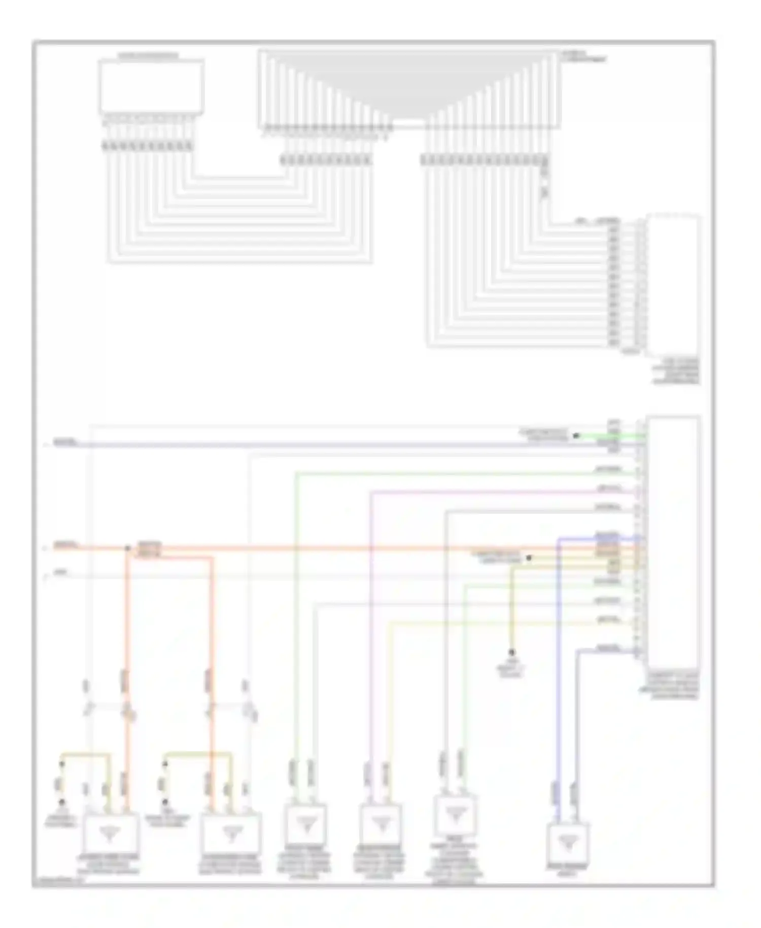 X1 BMW E84 facelift (2012-2015): Access/start circuit (2 of 2)