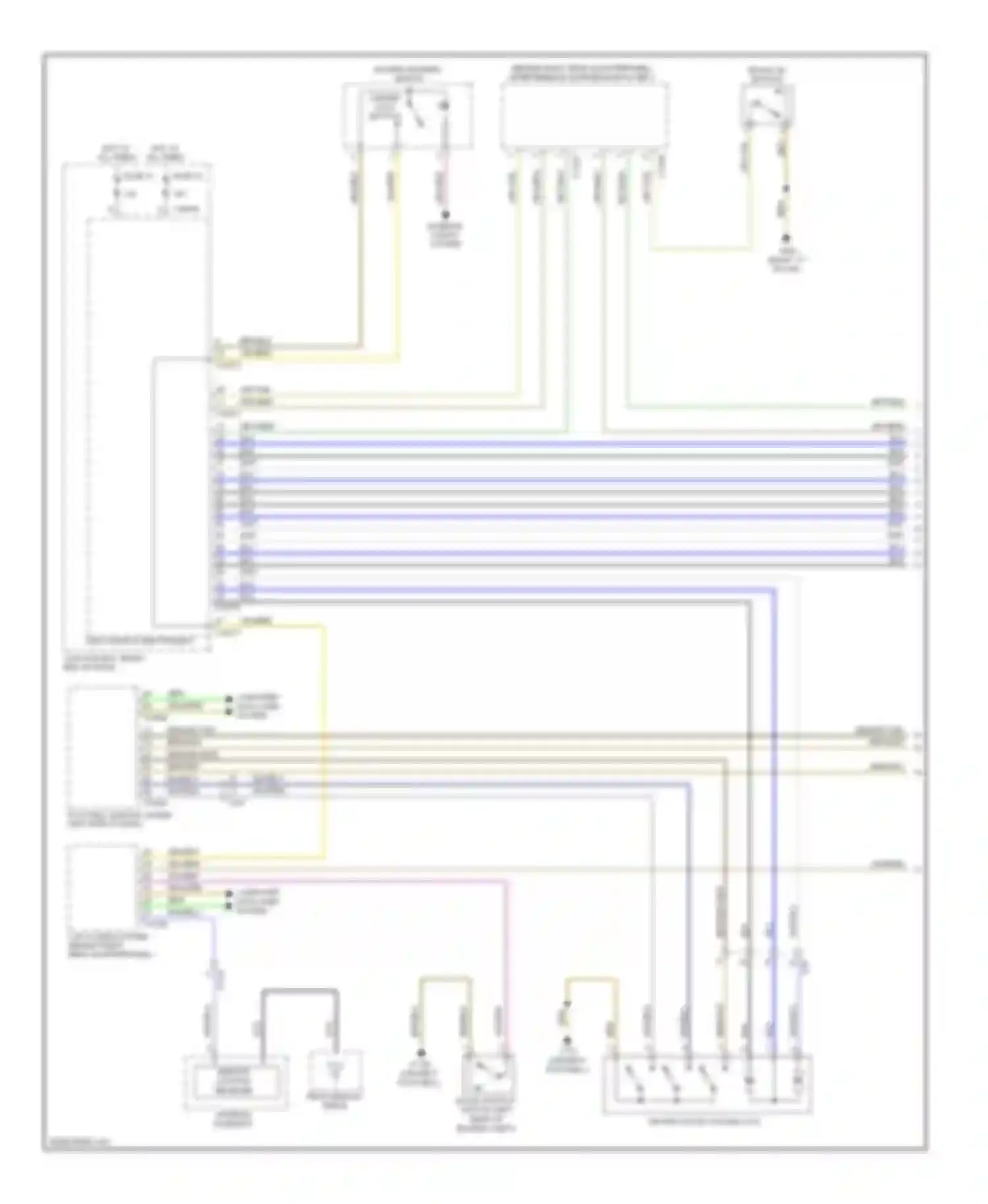 X1 BMW E84 facelift (2012-2015): Anti-theft circuit (1 of 3)