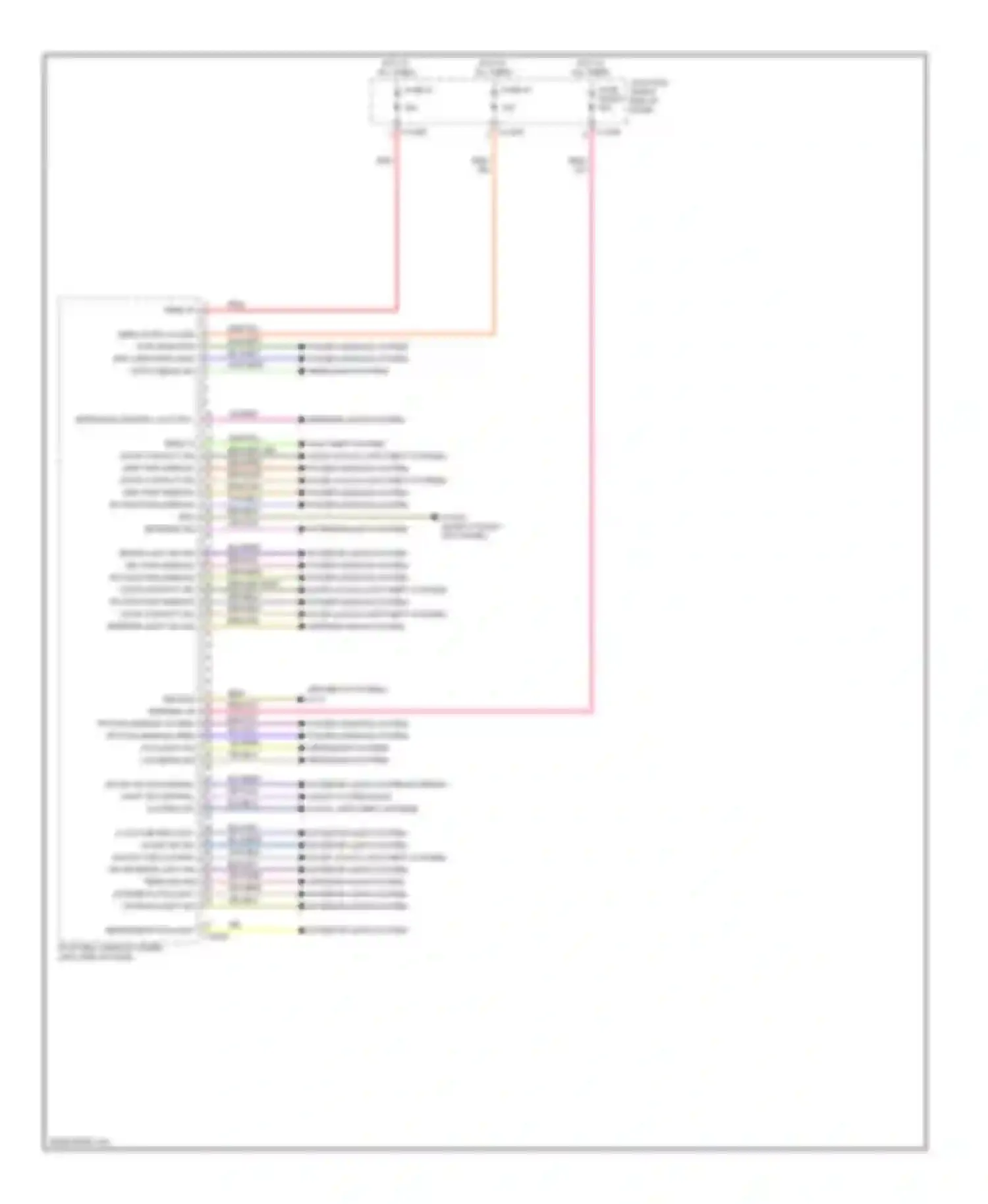 X1 BMW E84 facelift (2012-2015): Body control modules circuit (2 of 2)