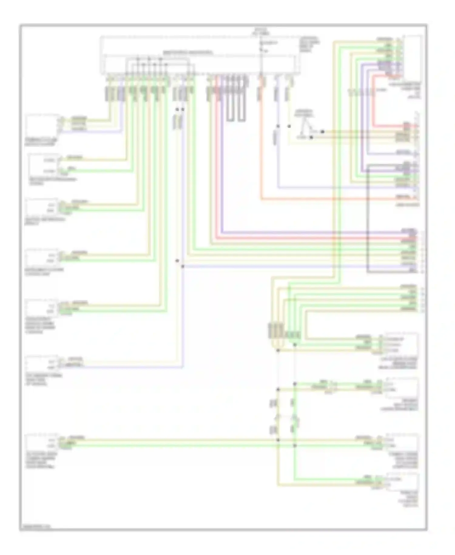 X1 BMW E84 facelift (2012-2015): Computer data lines circuit (1 of 2)