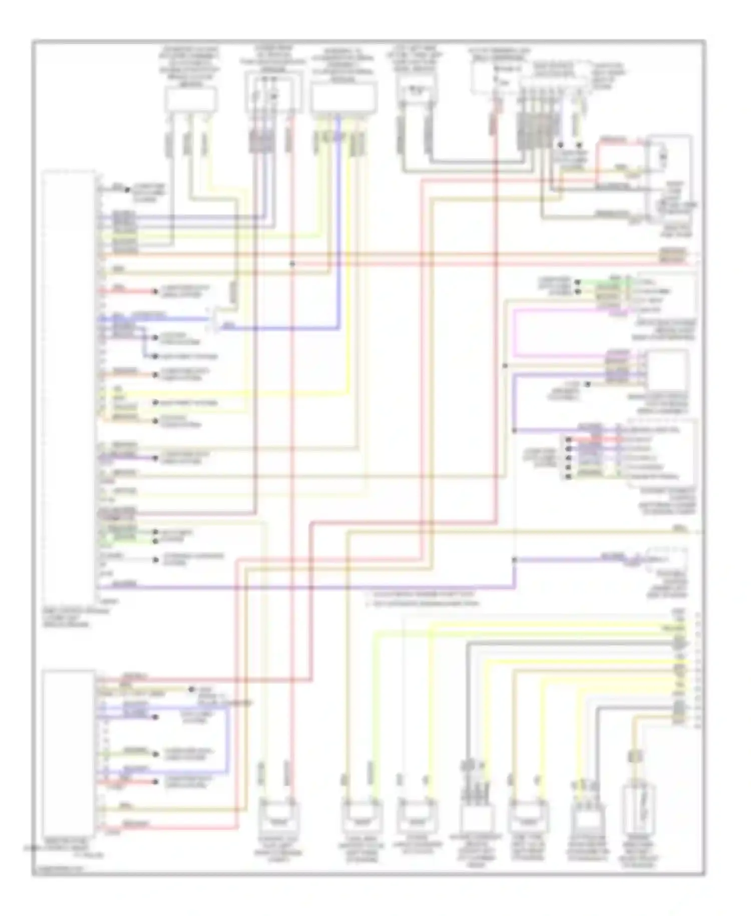 X1 BMW E84 facelift (2012-2015): Wiring diagram engine performance 2.0l turbo (1 of 4)