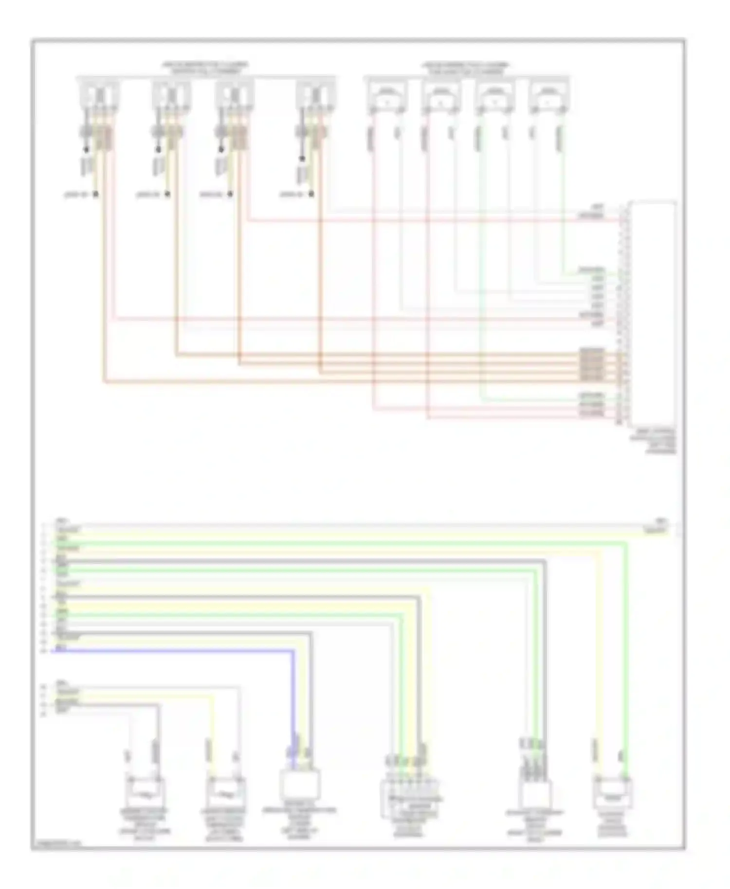 X1 BMW E84 facelift (2012-2015): Wiring diagram engine performance 2.0l turbo (3 of 4)