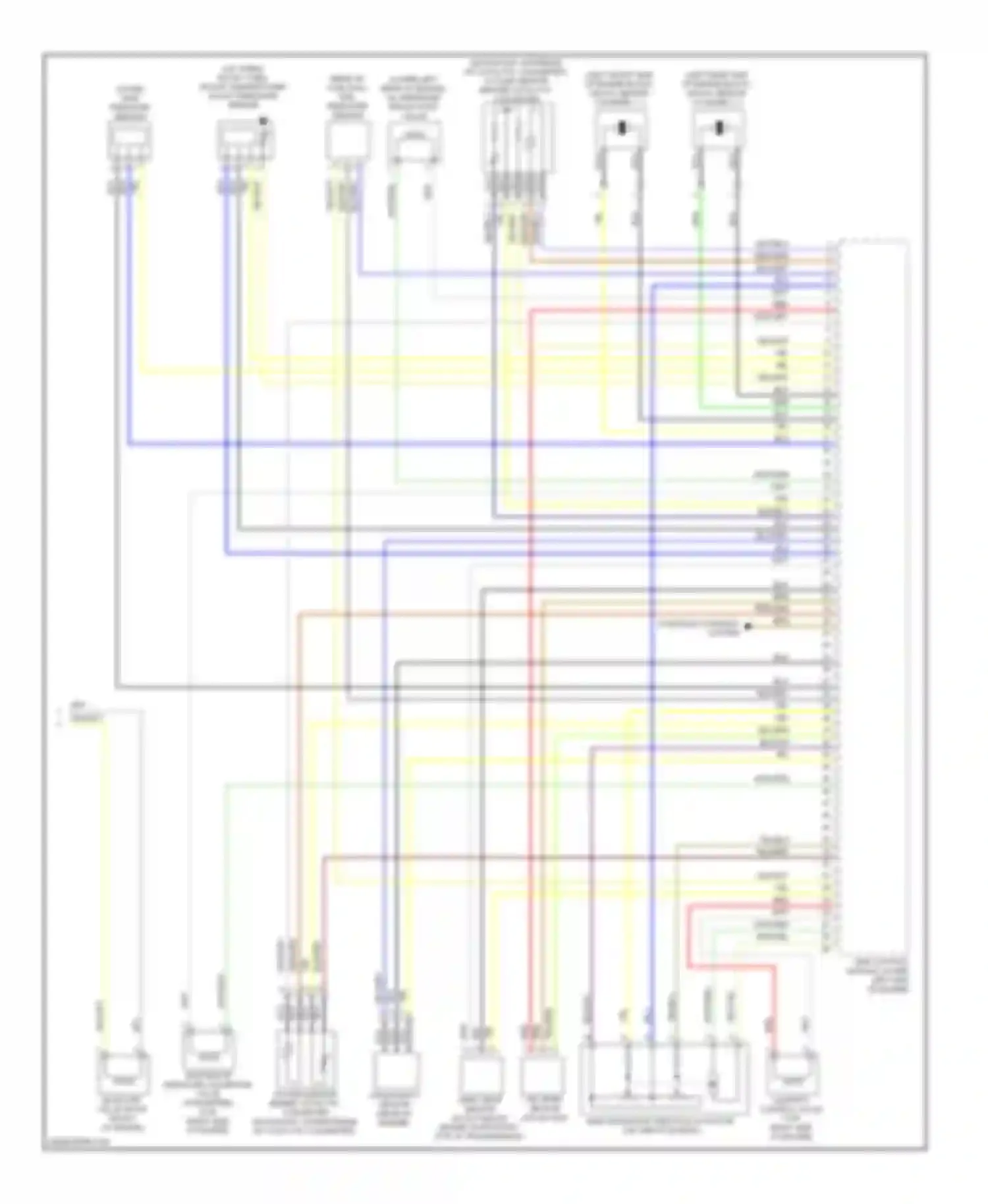 X1 BMW E84 facelift (2012-2015): Wiring diagram engine performance 2.0l turbo (4 of 4)
