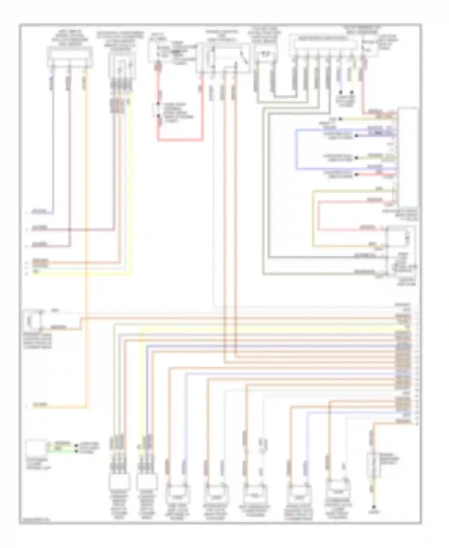 X1 BMW E84 facelift (2012-2015): Wiring diagram engine performance 3.0l turbo (2 of 5)
