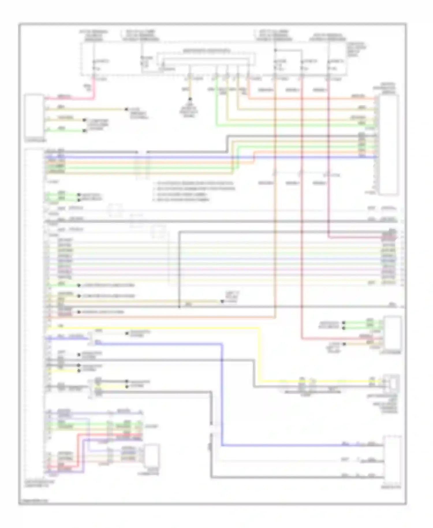 X1 BMW E84 facelift (2012-2015): Navigation circuit, with hifi radio (1 of 2)
