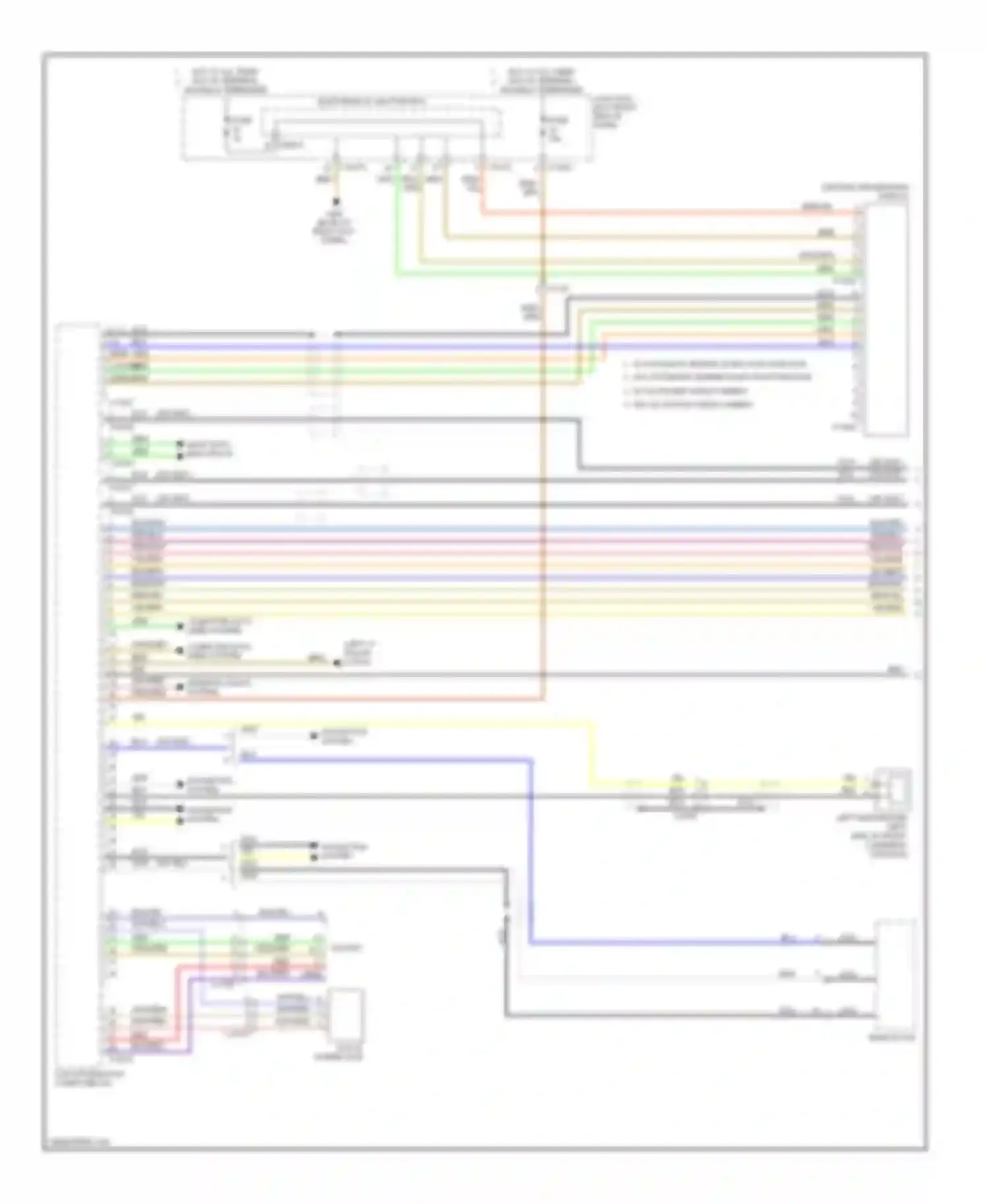 X1 BMW E84 facelift (2012-2015): Navigation circuit, without hifi radio (1 of 2)