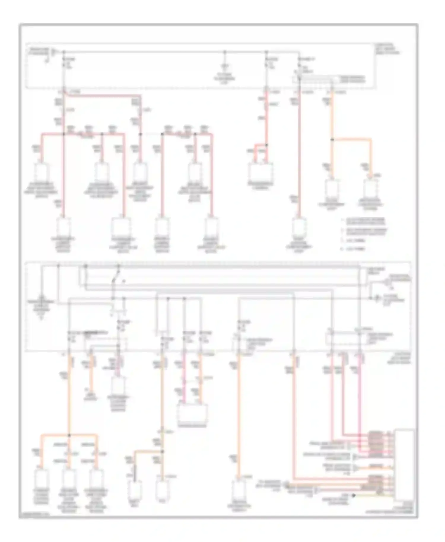 X1 BMW E84 facelift (2012-2015): Power distribution circuit (5 of 6)