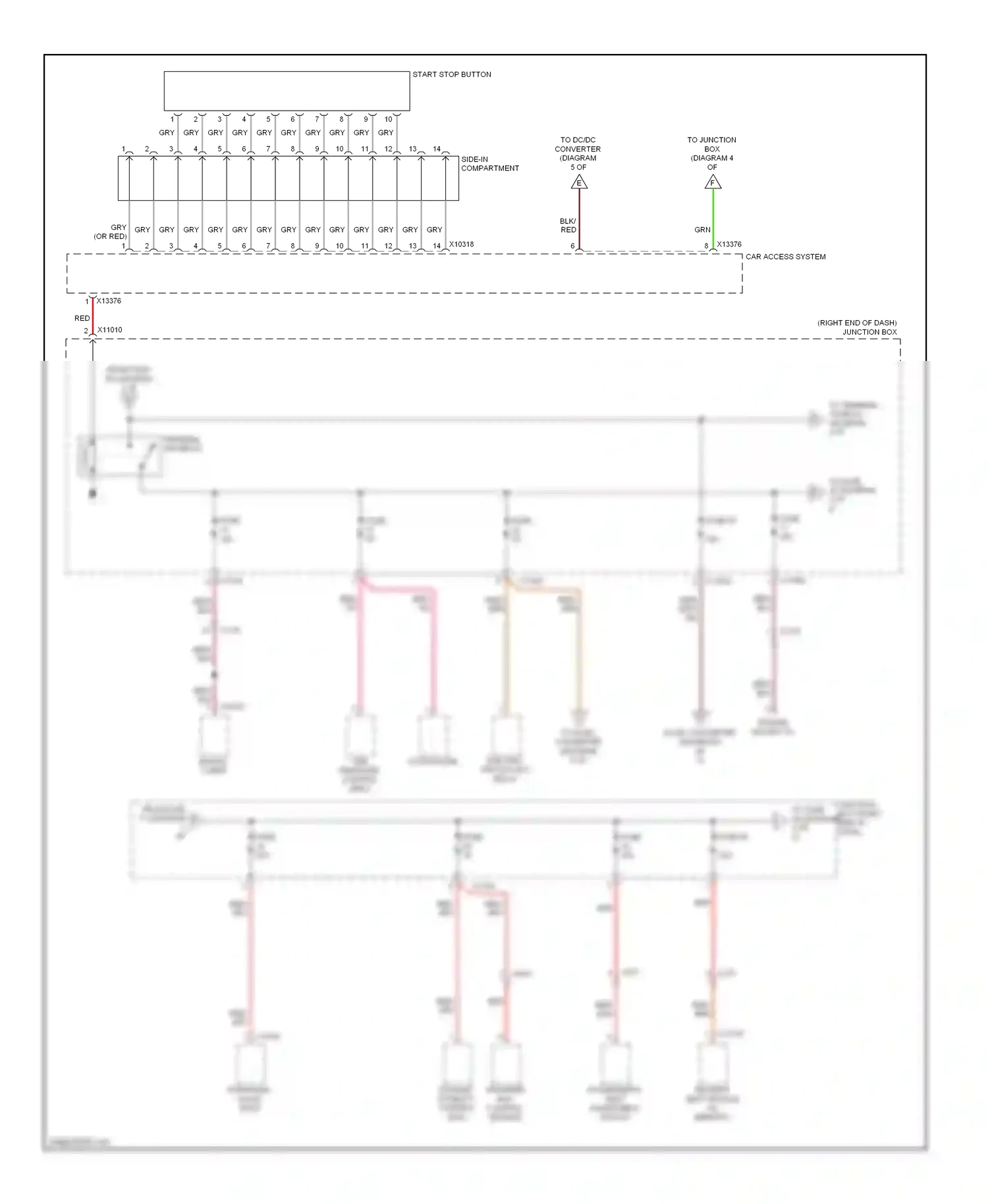 BMW X1 E84 facelift (2012-2015) controller wiring diagram  (6 of 7)