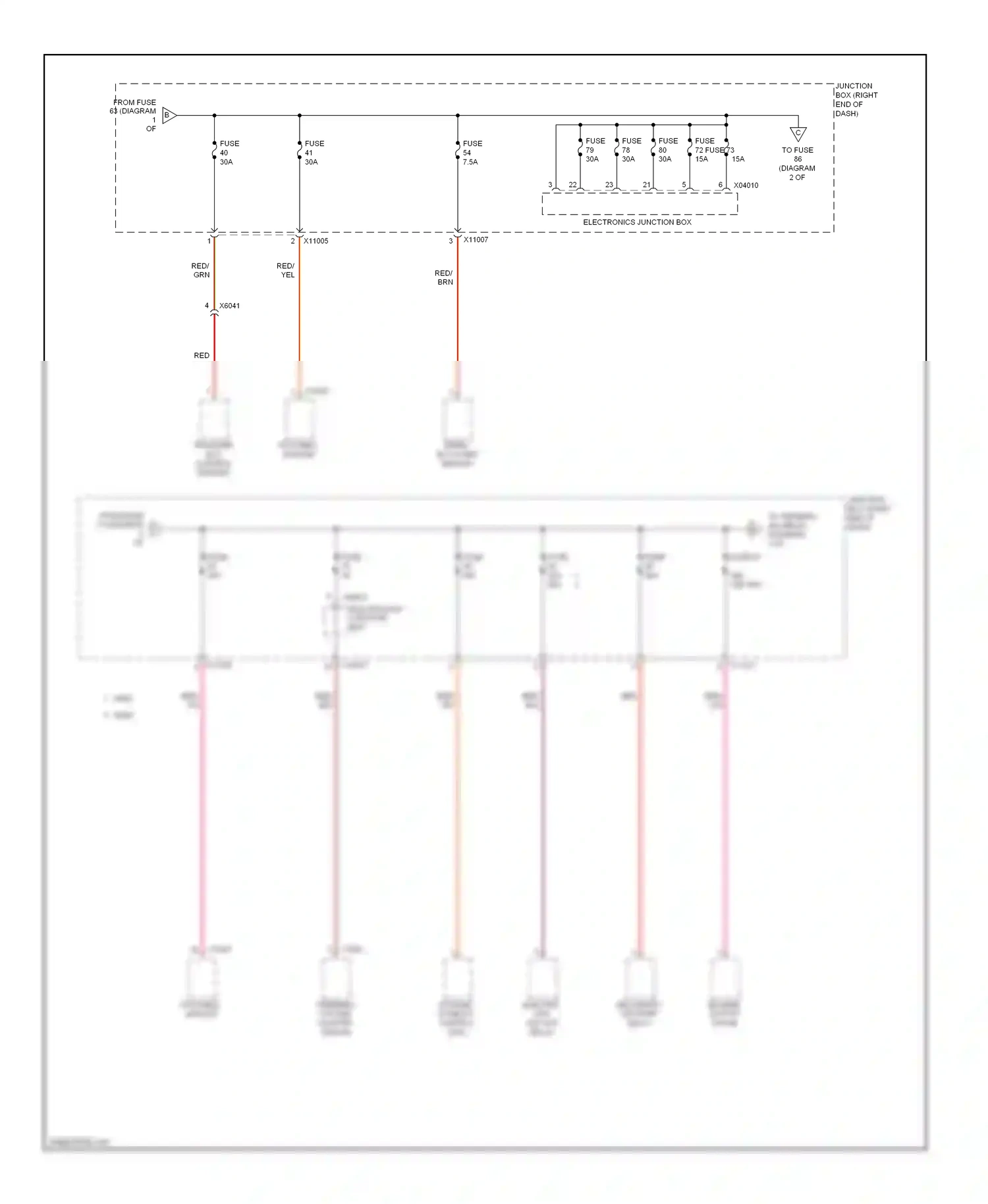 BMW X1 E84 facelift (2012-2015) dynamic stability control (dsc) wiring diagram  (4 of 5)