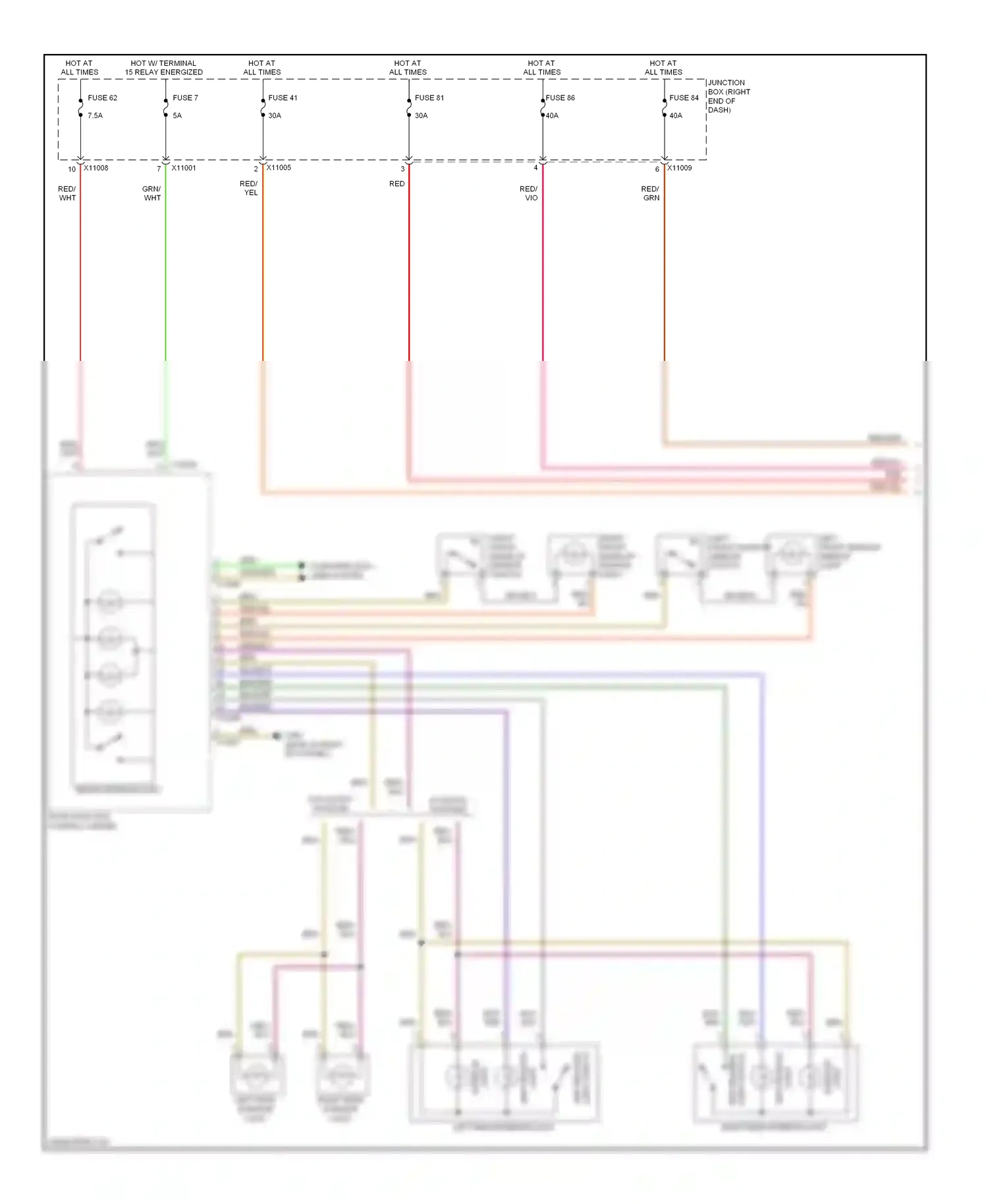 BMW X1 E84 facelift (2012-2015) map reading wiring diagram  (1 of 1)