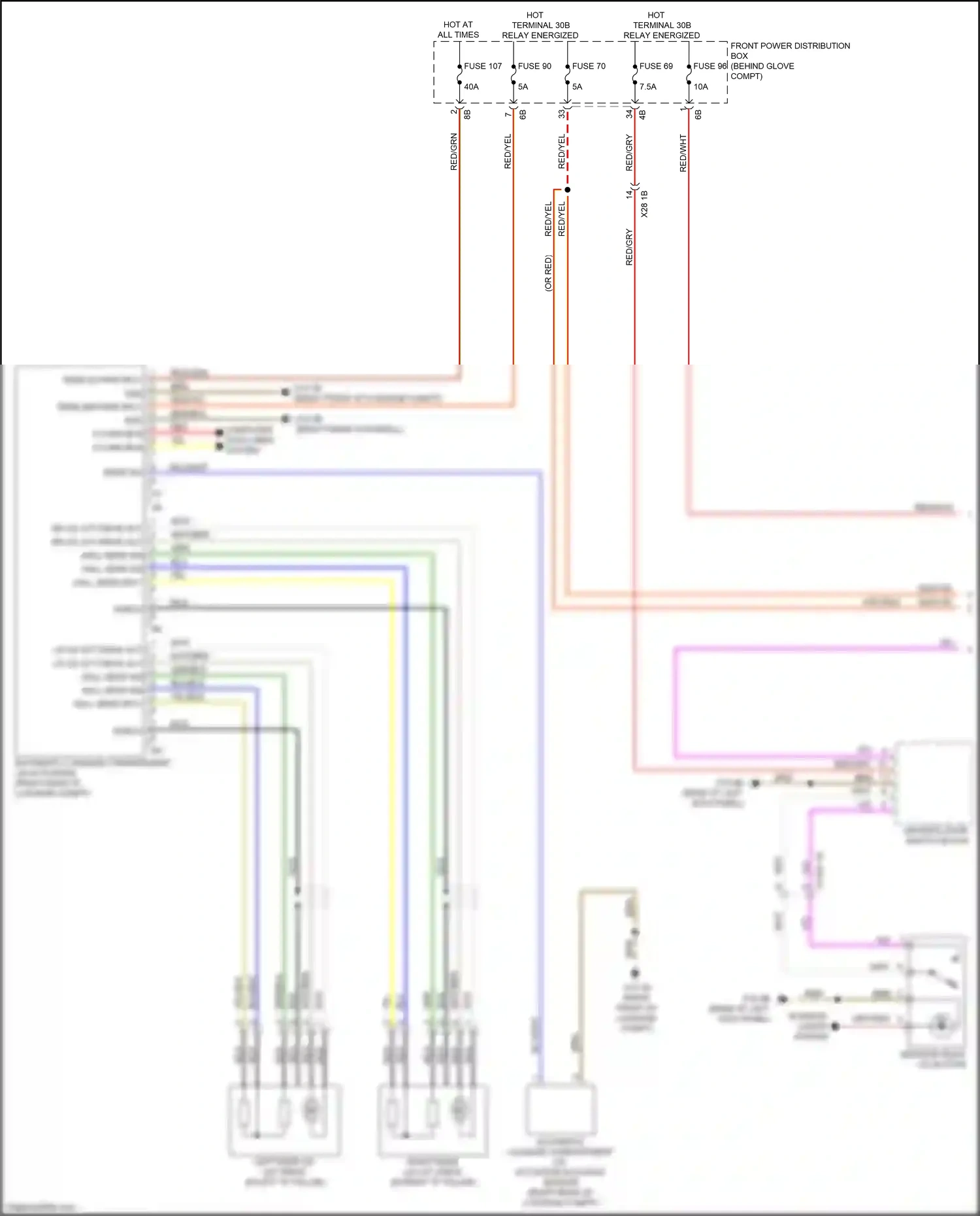 BMW X1 F48 facelift (2019-2023) computer data lines system wiring diagram  (19 of 69)