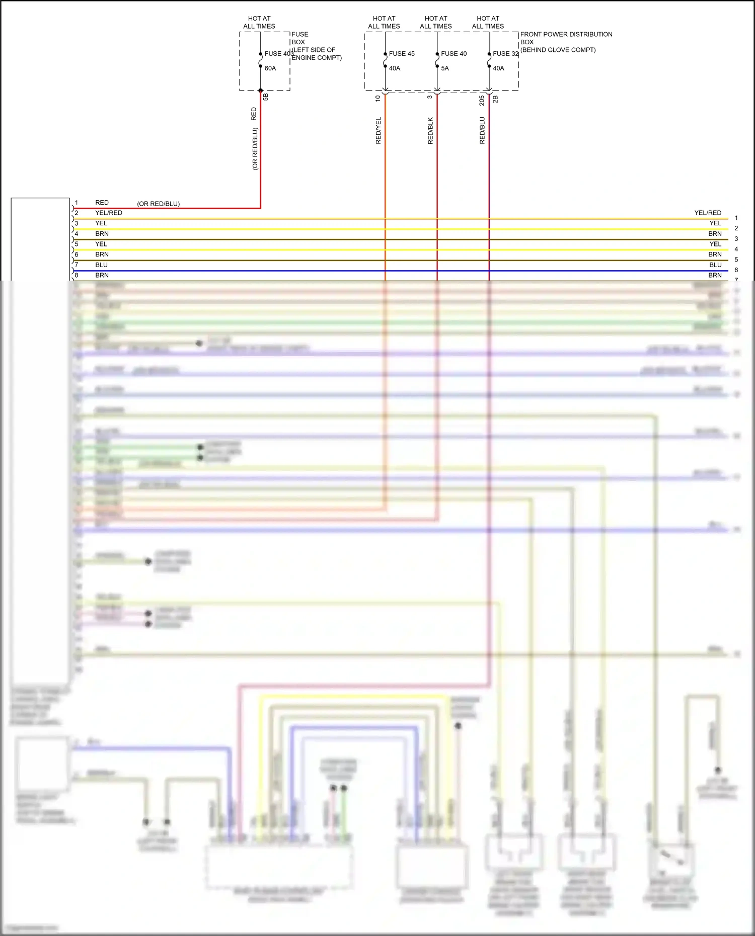 BMW X1 F48 facelift (2019-2023) computer data lines system wiring diagram  (51 of 69)