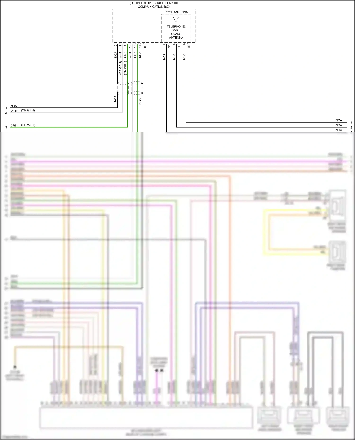 BMW X1 F48 facelift (2019-2023) computer data lines system wiring diagram  (29 of 69)