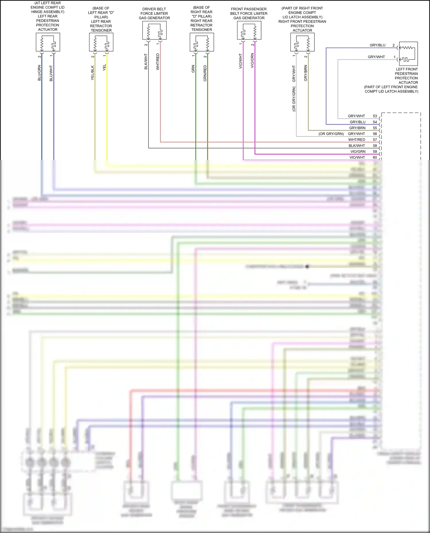 BMW X1 F48 facelift (2019-2023) computer data lines system wiring diagram  (8 of 69)