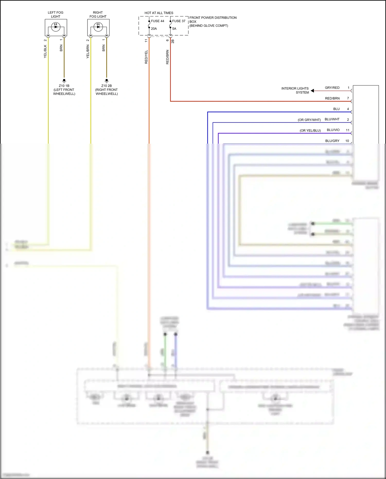 BMW X1 F48 facelift (2019-2023) computer data lines system wiring diagram  (39 of 69)