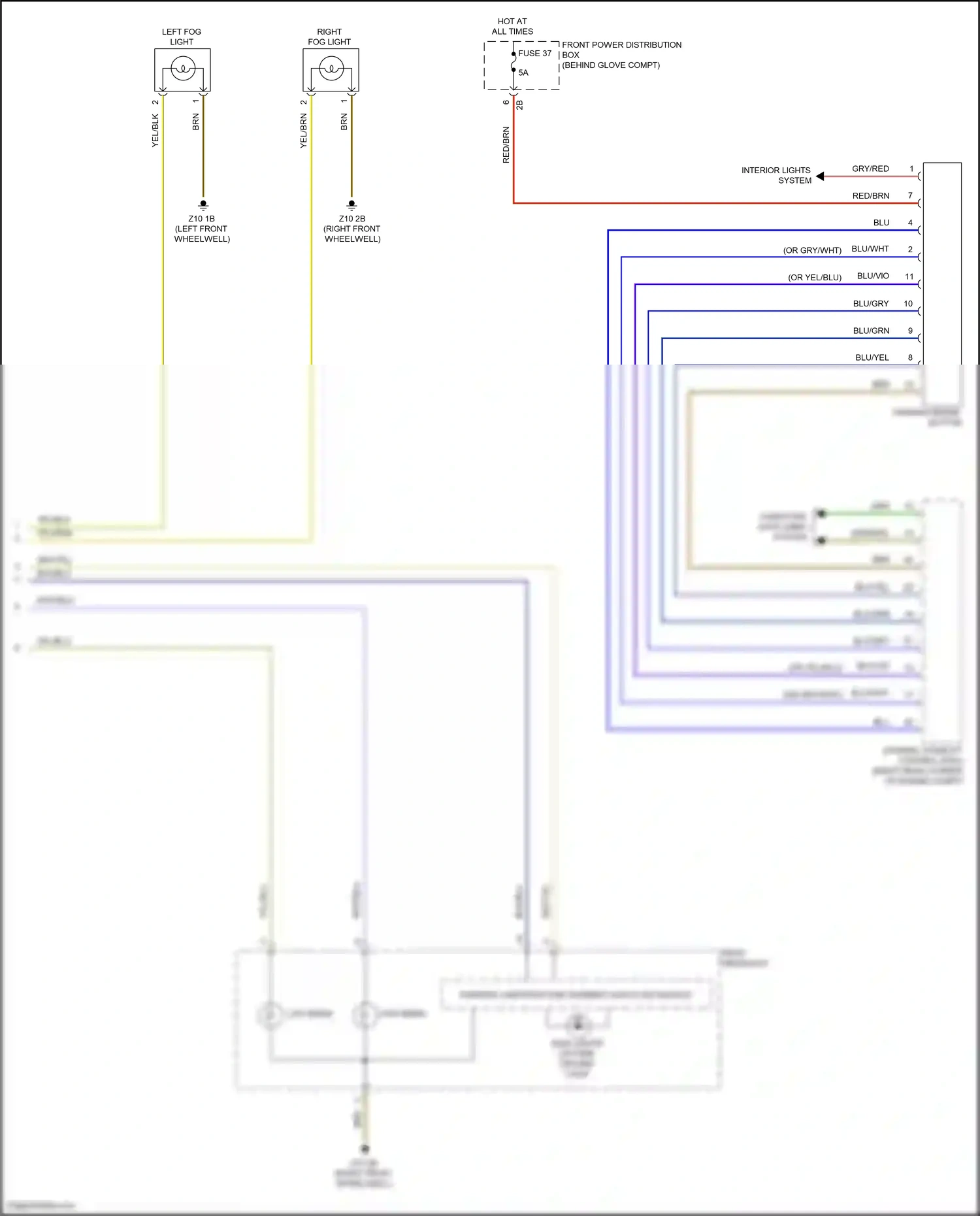 BMW X1 F48 facelift (2019-2023) computer data lines system wiring diagram  (26 of 69)
