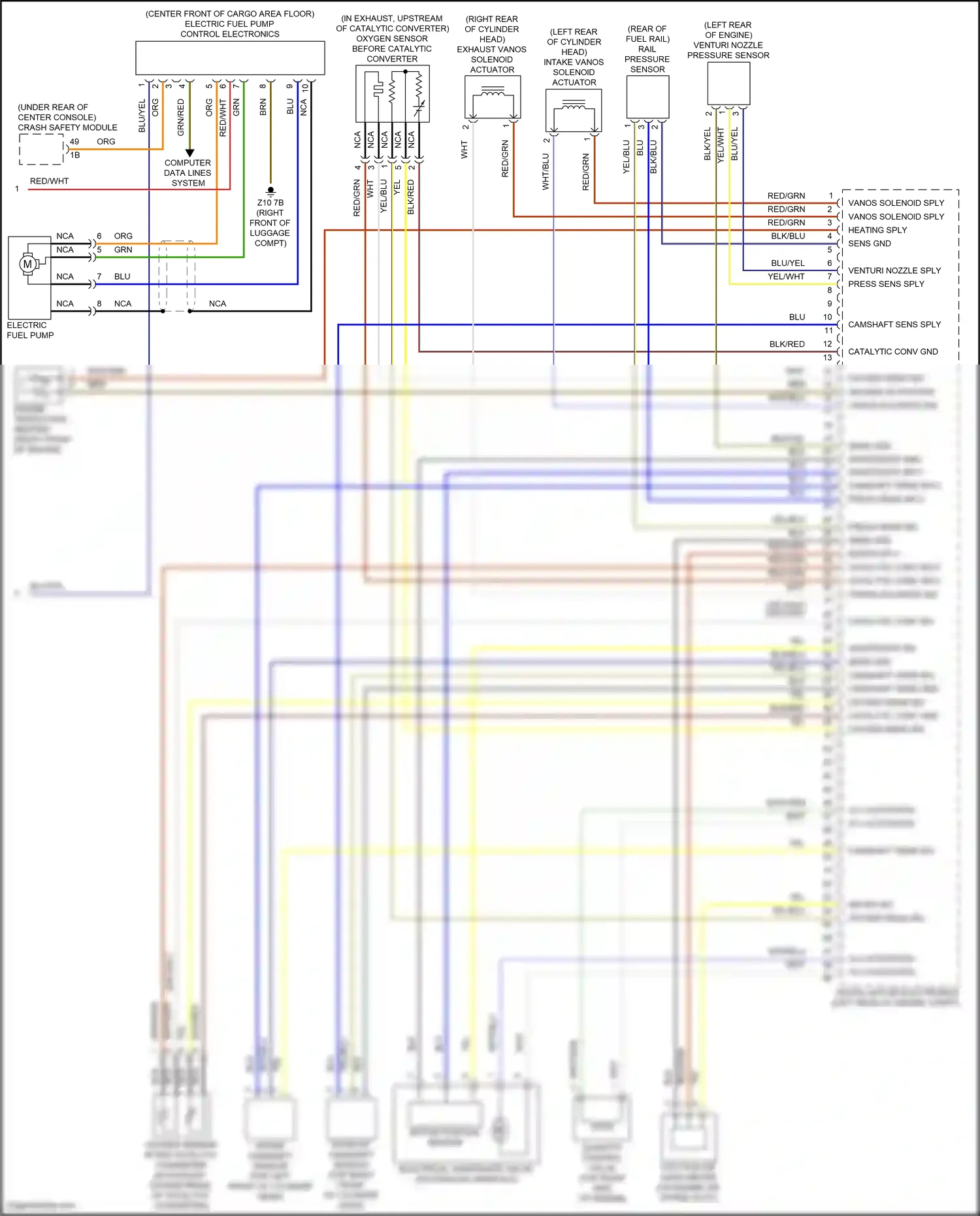 BMW X1 F48 (2015-2019) computer data lines system wiring diagram  (70 of 70)