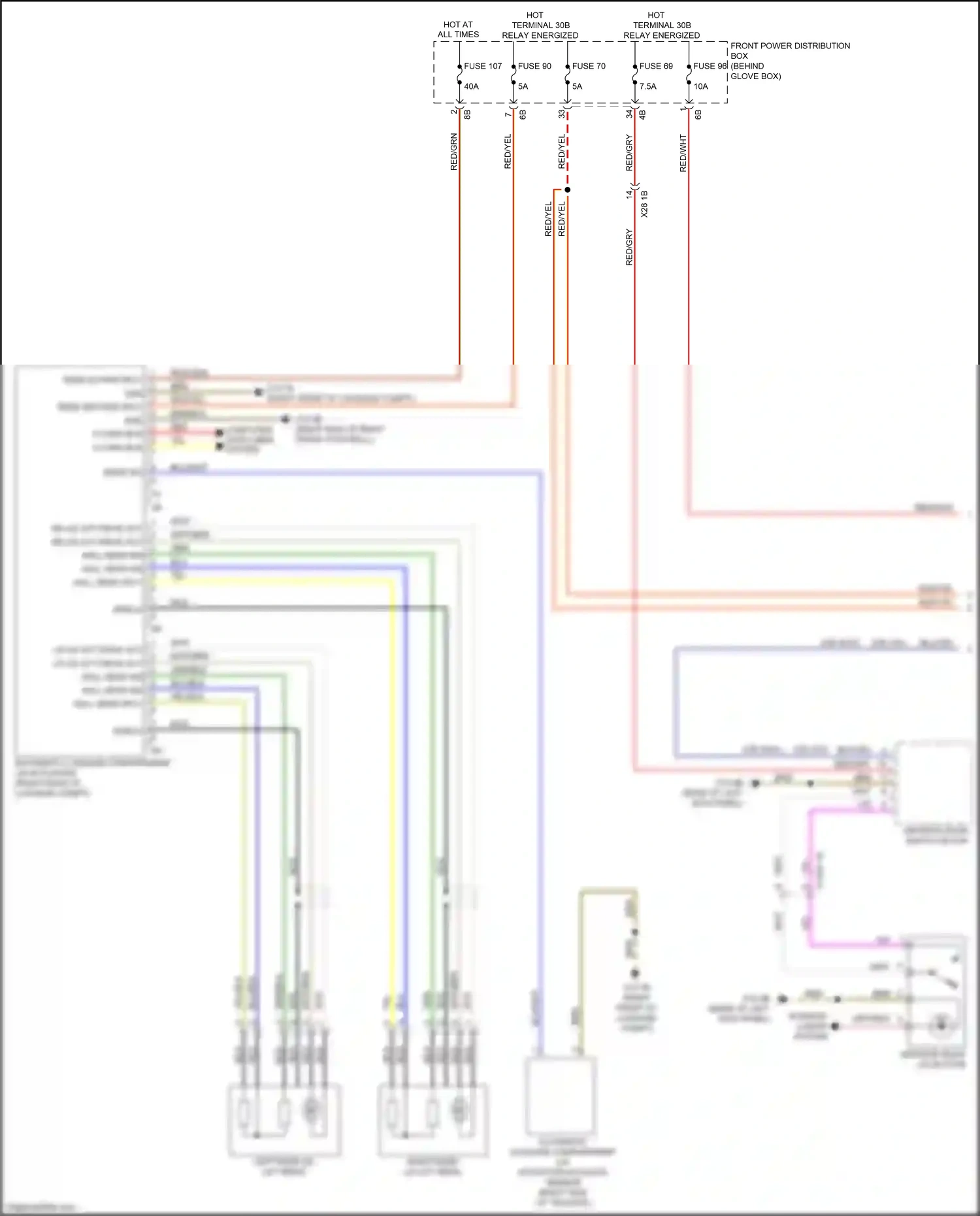 BMW X1 F48 (2015-2019) computer data lines system wiring diagram  (19 of 70)