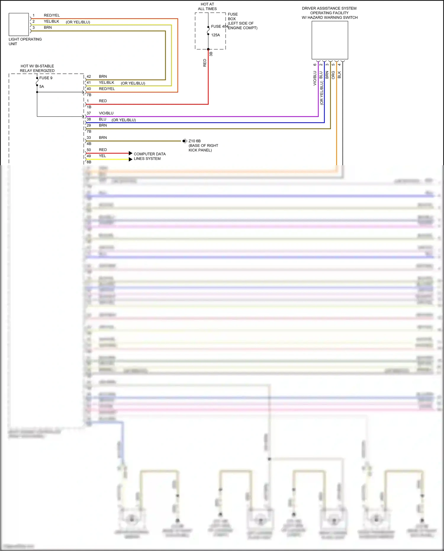 BMW X1 F48 (2015-2019) computer data lines system wiring diagram  (33 of 70)