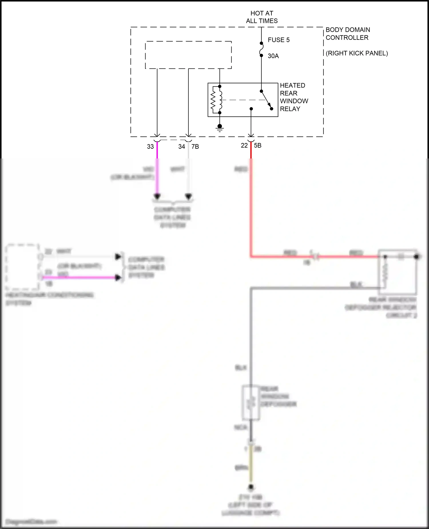 BMW X1 F48 (2015-2019) computer data lines system wiring diagram  (38 of 70)