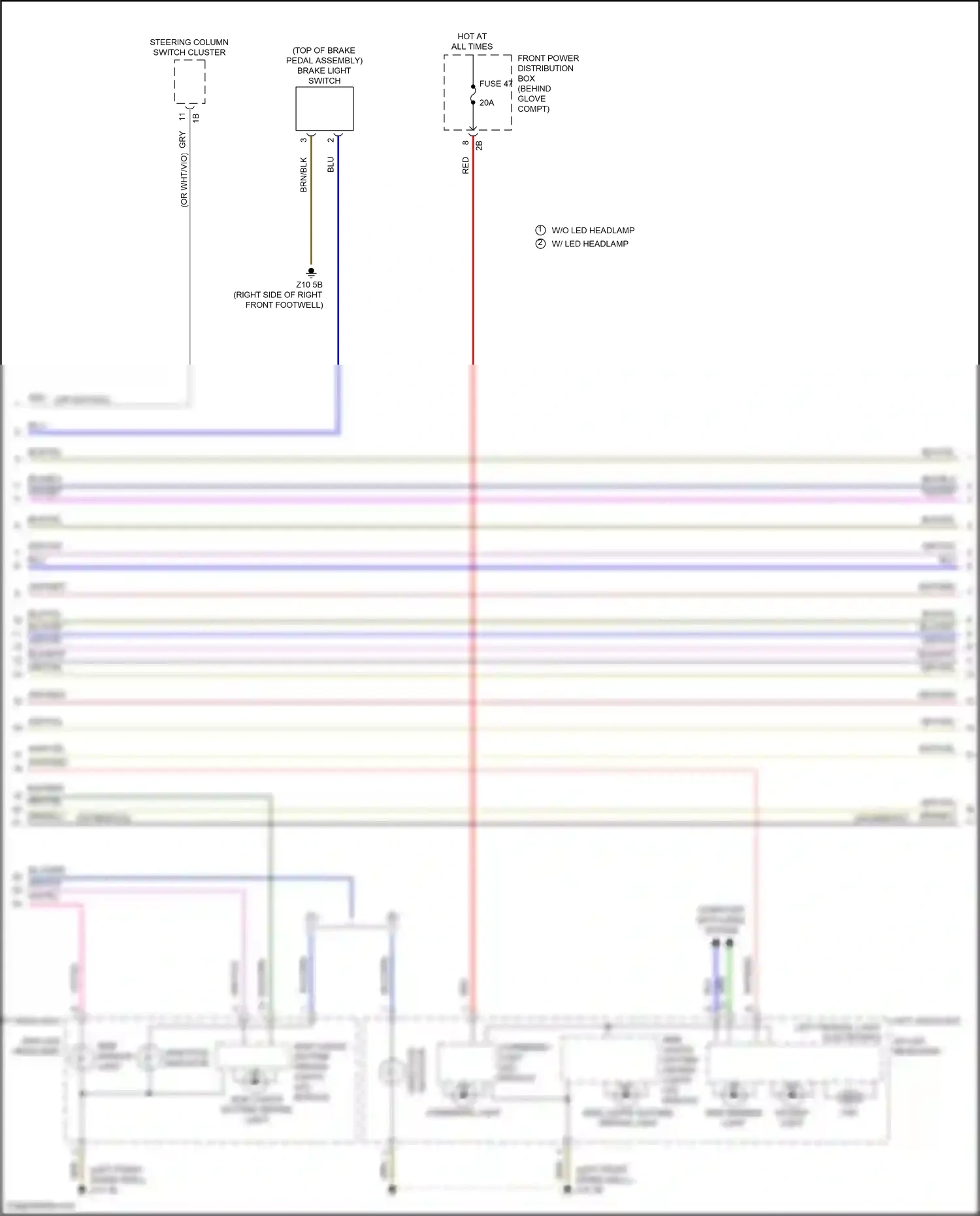 BMW X1 F48 (2015-2019) computer data lines system wiring diagram  (34 of 70)