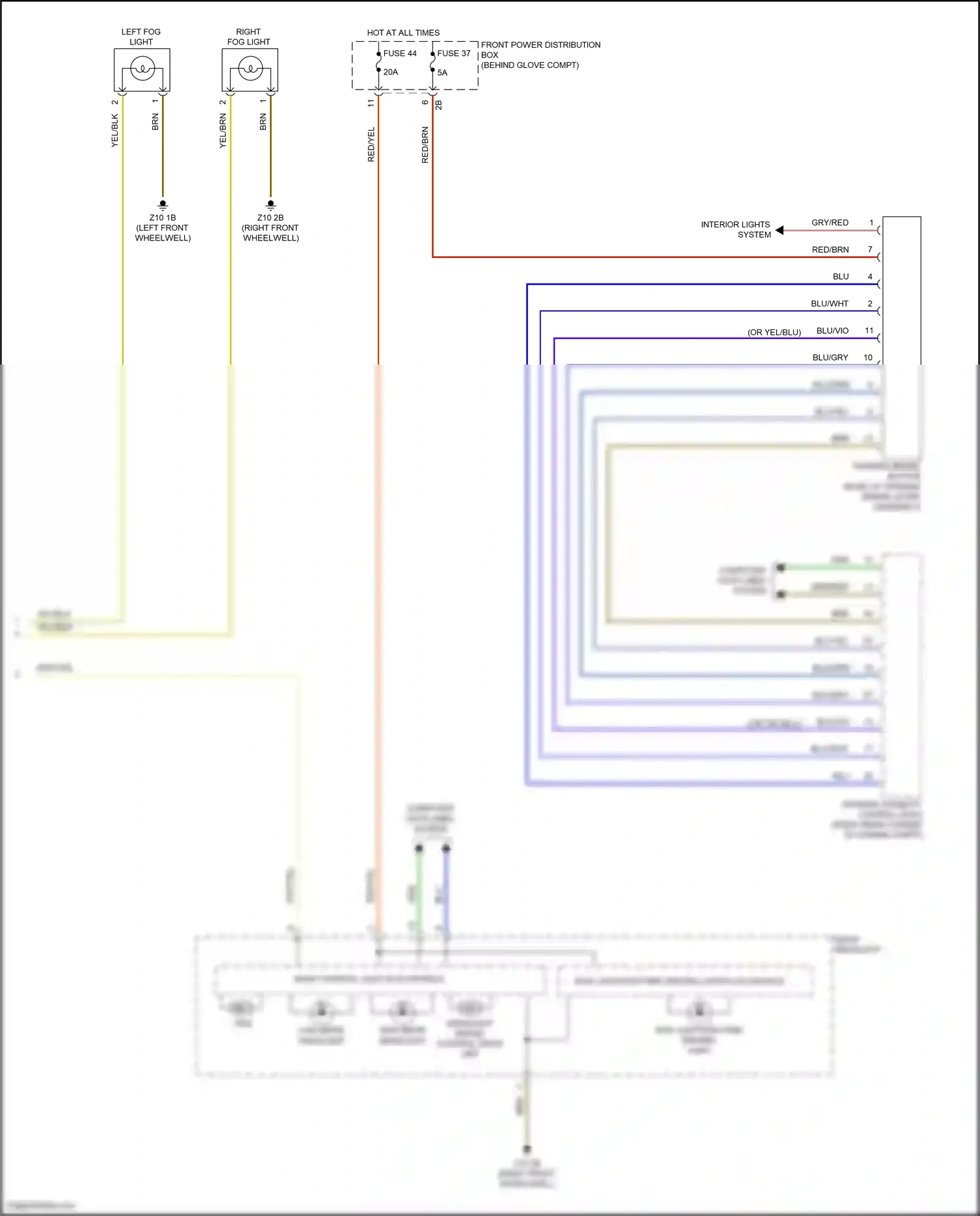 BMW X1 F48 (2015-2019) computer data lines system wiring diagram  (13 of 70)