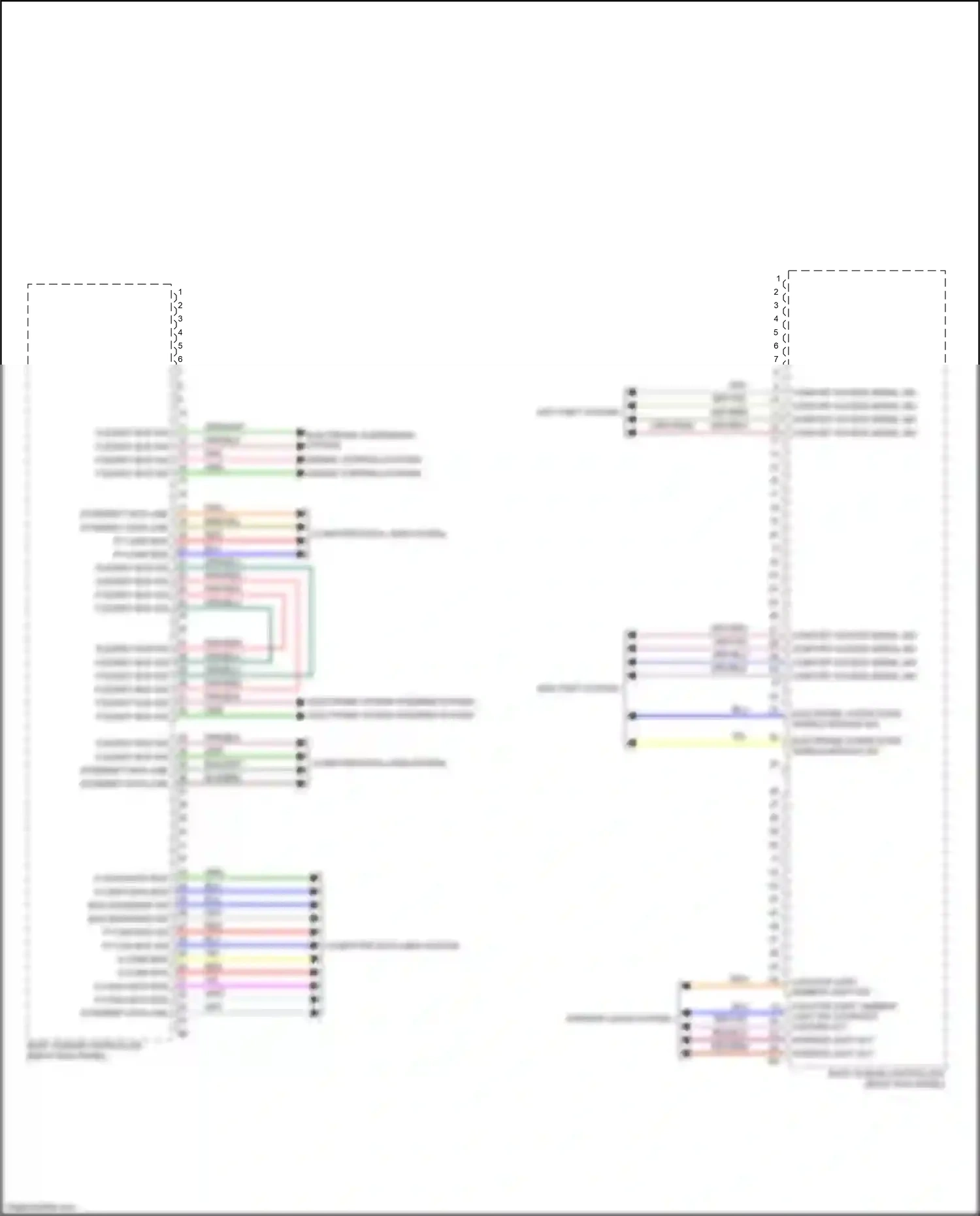 BMW X1 F48 (2015-2019) engine controls system wiring diagram  (3 of 3)