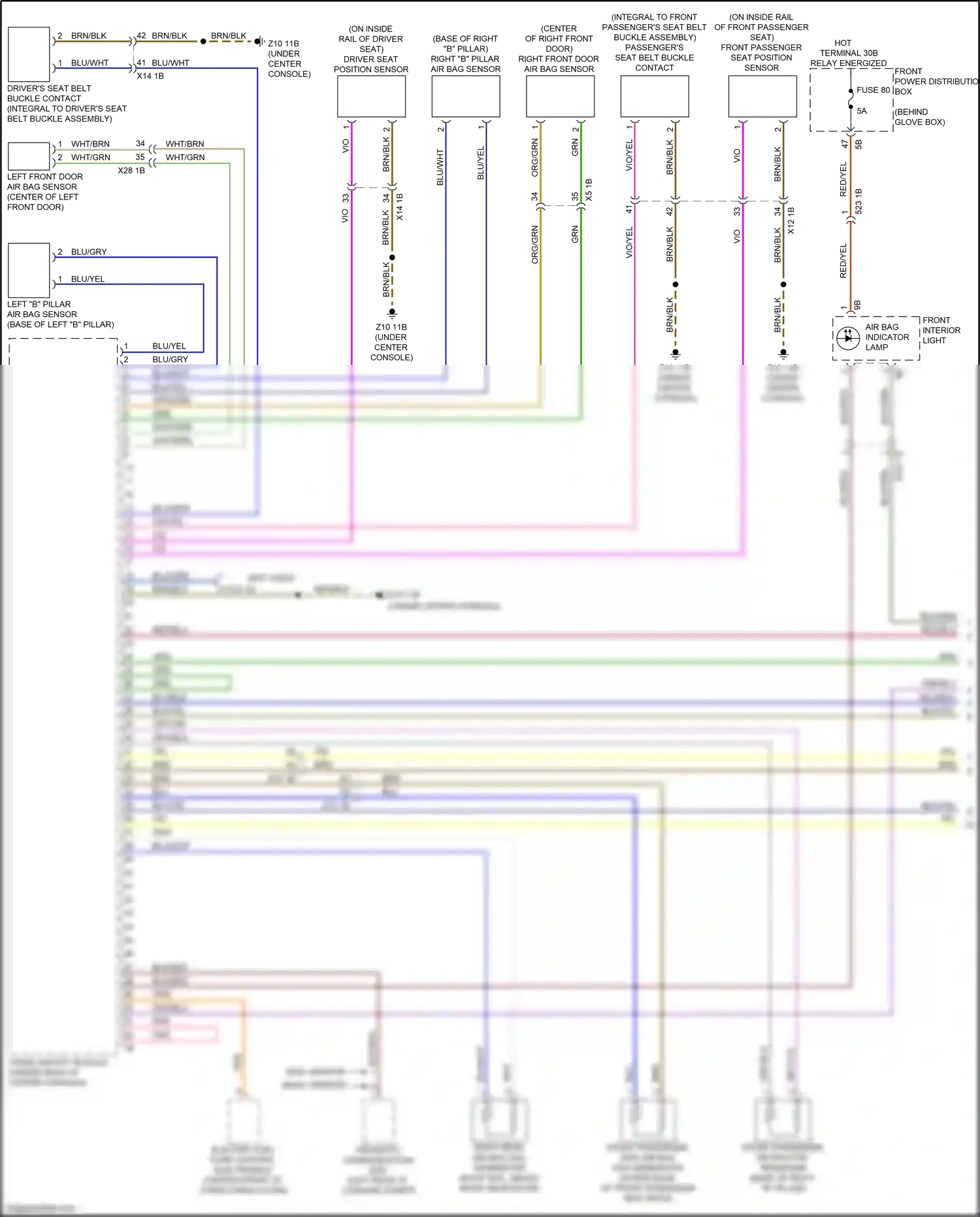 BMW X1 F48 (2015-2019) high version basic version wiring diagram  (1 of 1)