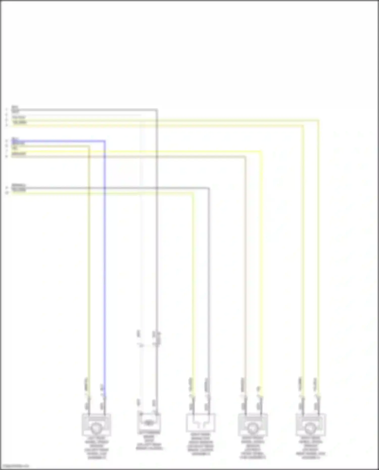X1 BMW U11/U12 (2022-2024): Anti-lock brakes circuit (2 of 2)