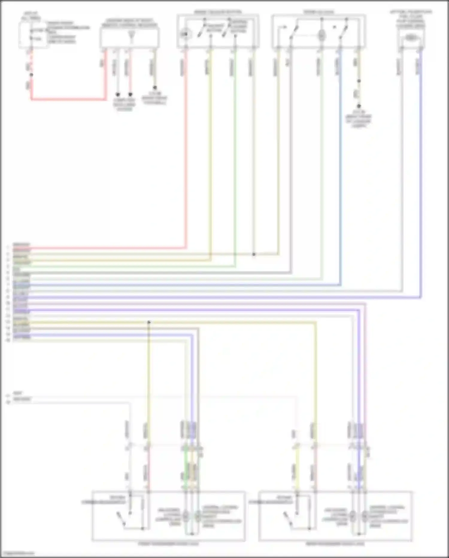 X1 BMW U11/U12 (2022-2024): Anti-theft & central locking circuit (3 of 3)