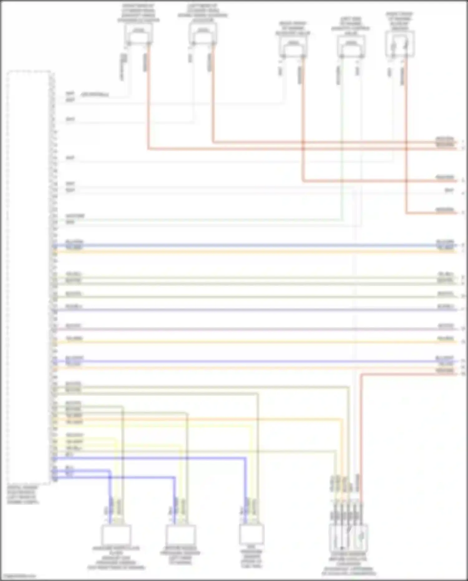 X1 BMW U11/U12 (2022-2024): Wiring diagram engine performance 2.0l turbo (1 of 9)