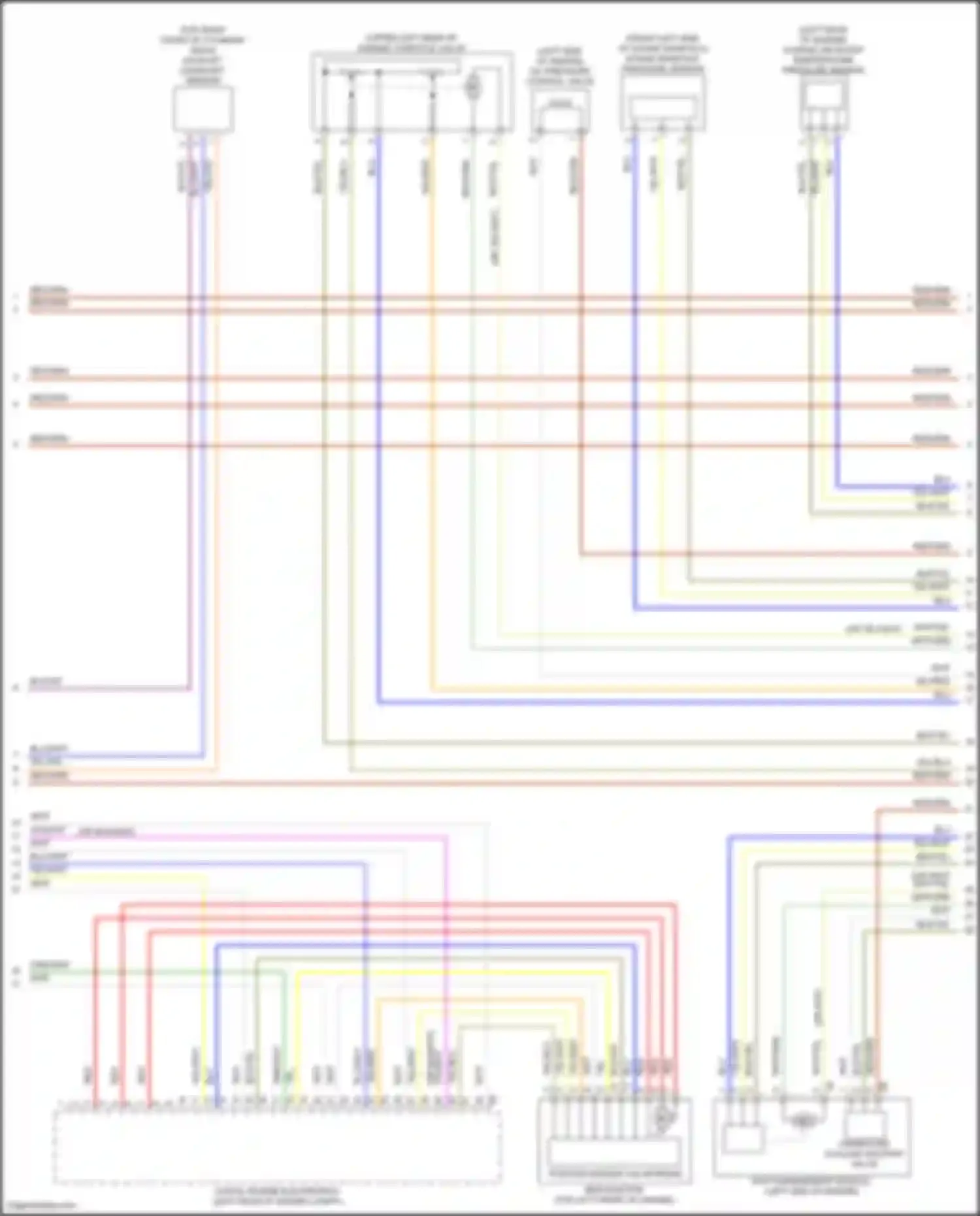 X1 BMW U11/U12 (2022-2024): Wiring diagram engine performance 2.0l turbo (4 of 9)