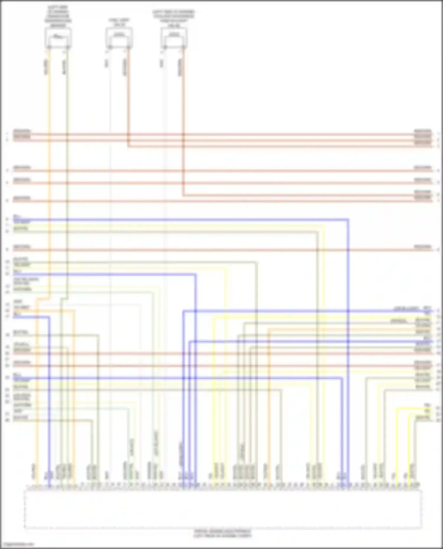 X1 BMW U11/U12 (2022-2024): Wiring diagram engine performance 2.0l turbo (5 of 9)