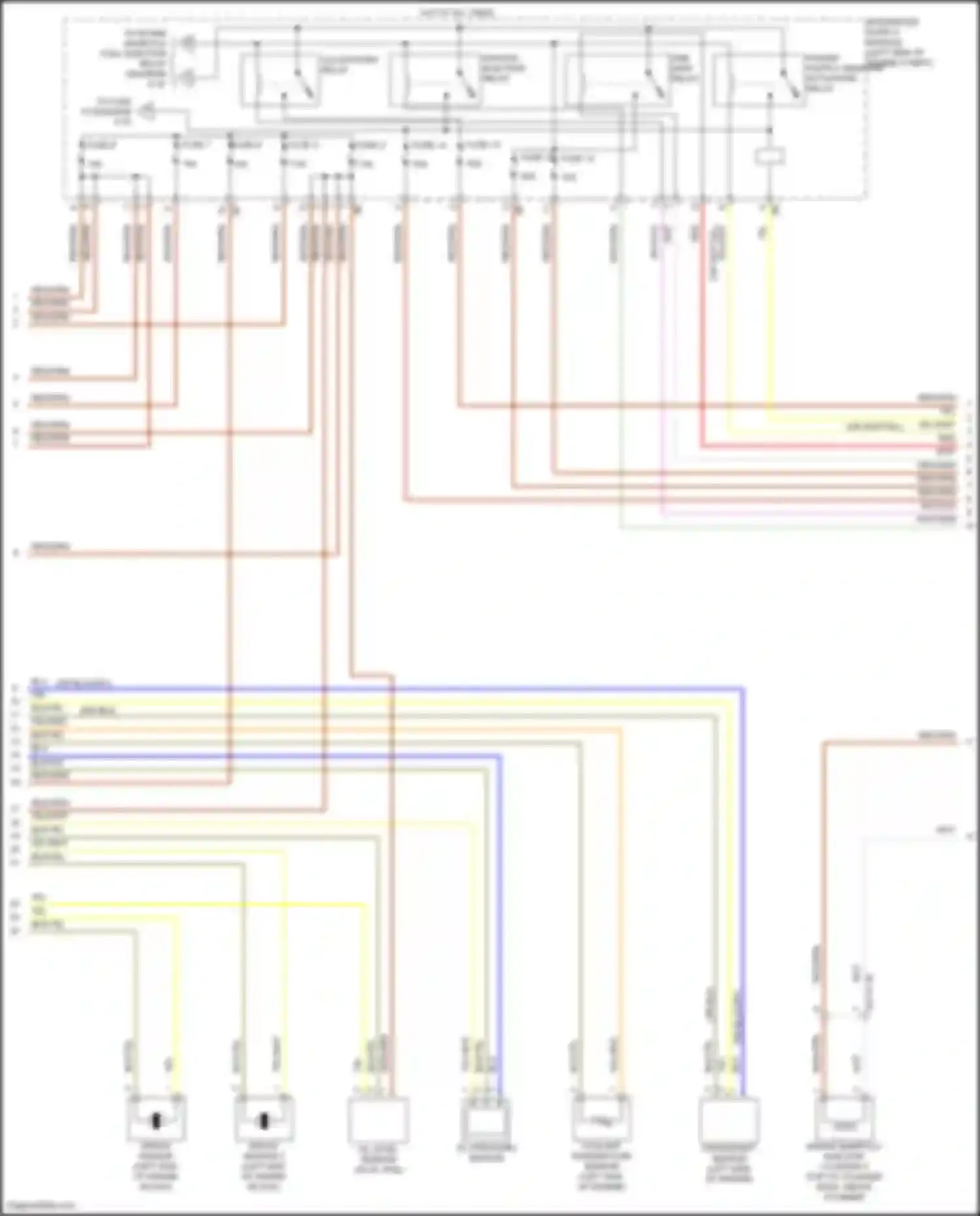 X1 BMW U11/U12 (2022-2024): Wiring diagram engine performance 2.0l turbo (6 of 9)