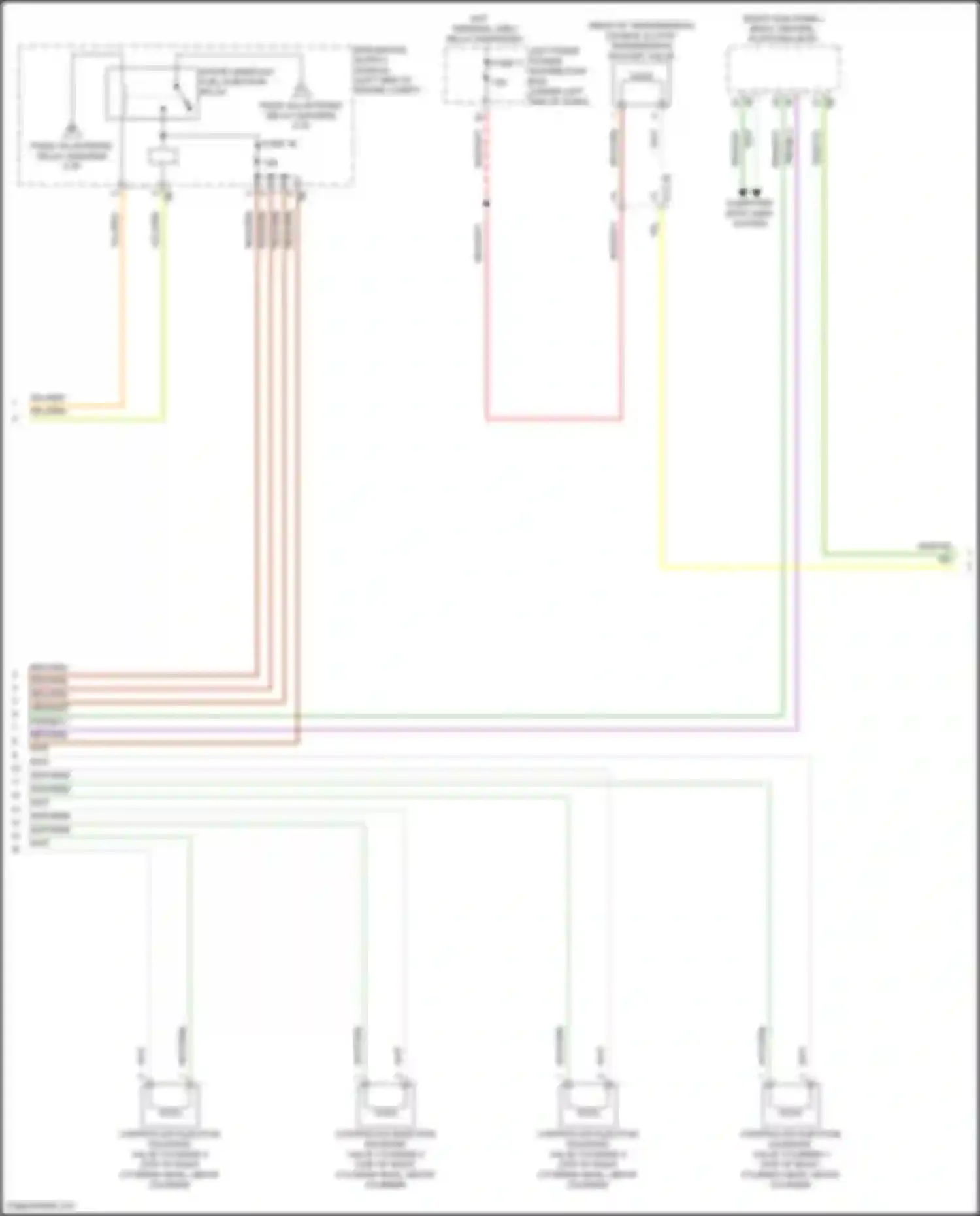 X1 BMW U11/U12 (2022-2024): Wiring diagram engine performance 2.0l turbo (8 of 9)