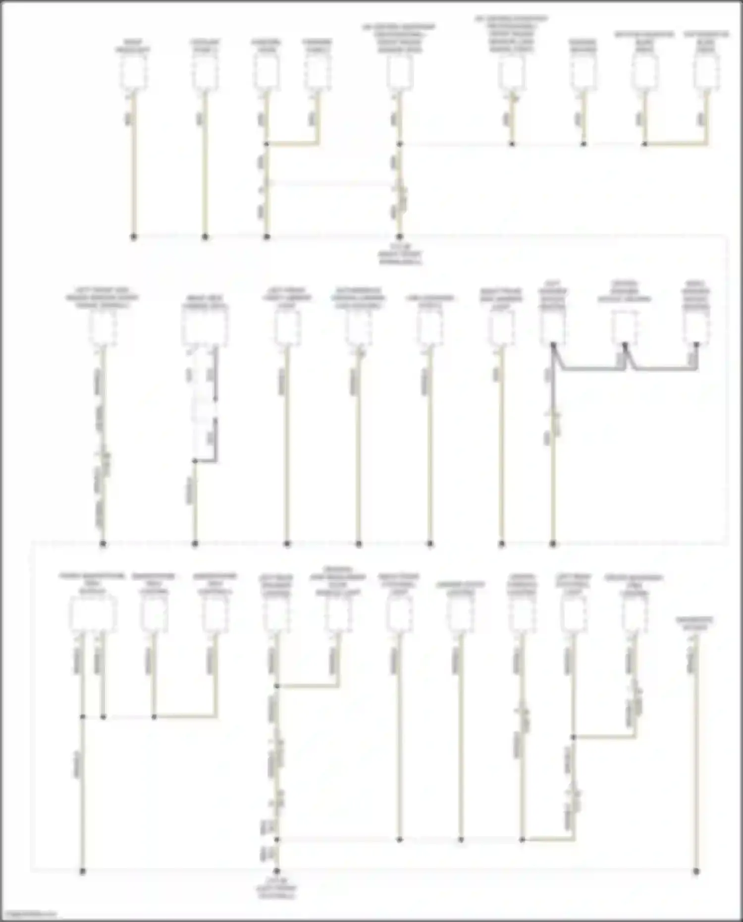 X1 BMW U11/U12 (2022-2024): Ground distribution circuit (2 of 5)