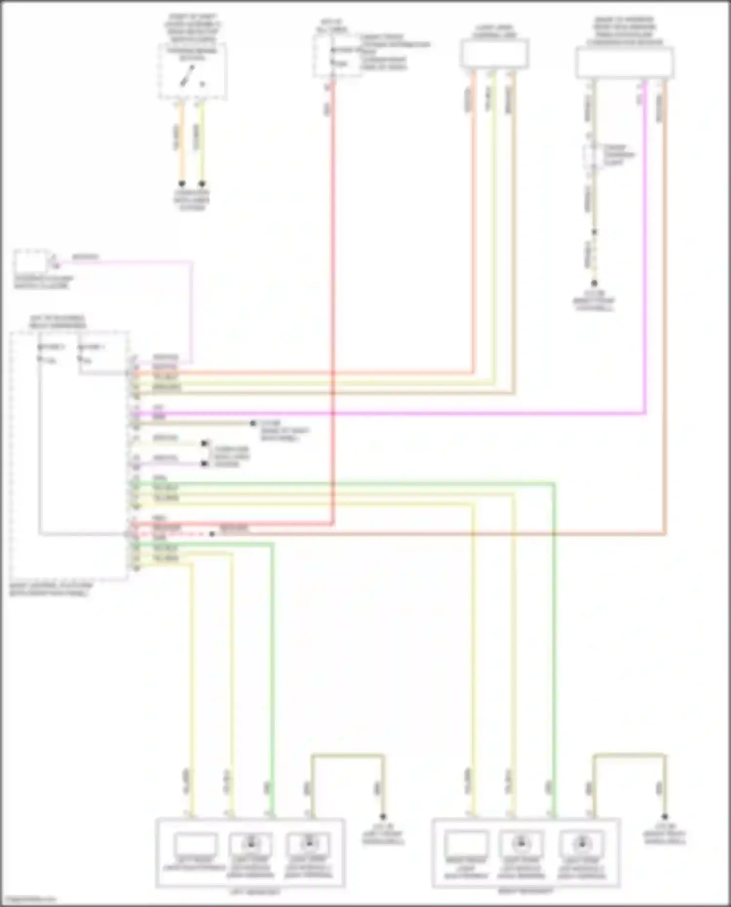 X1 BMW U11/U12 (2022-2024): Headlights circuit