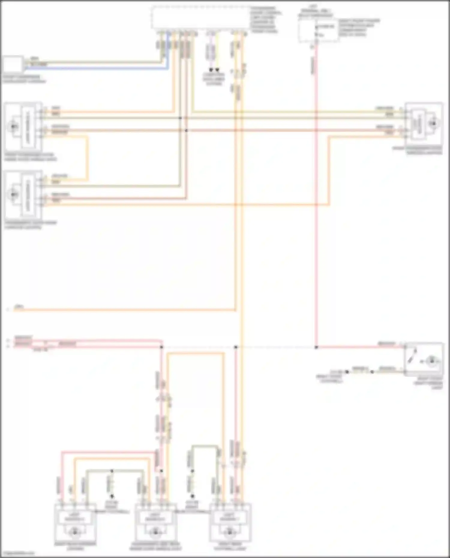 X1 BMW U11/U12 (2022-2024): Courtesy lamps circuit (4 of 4)