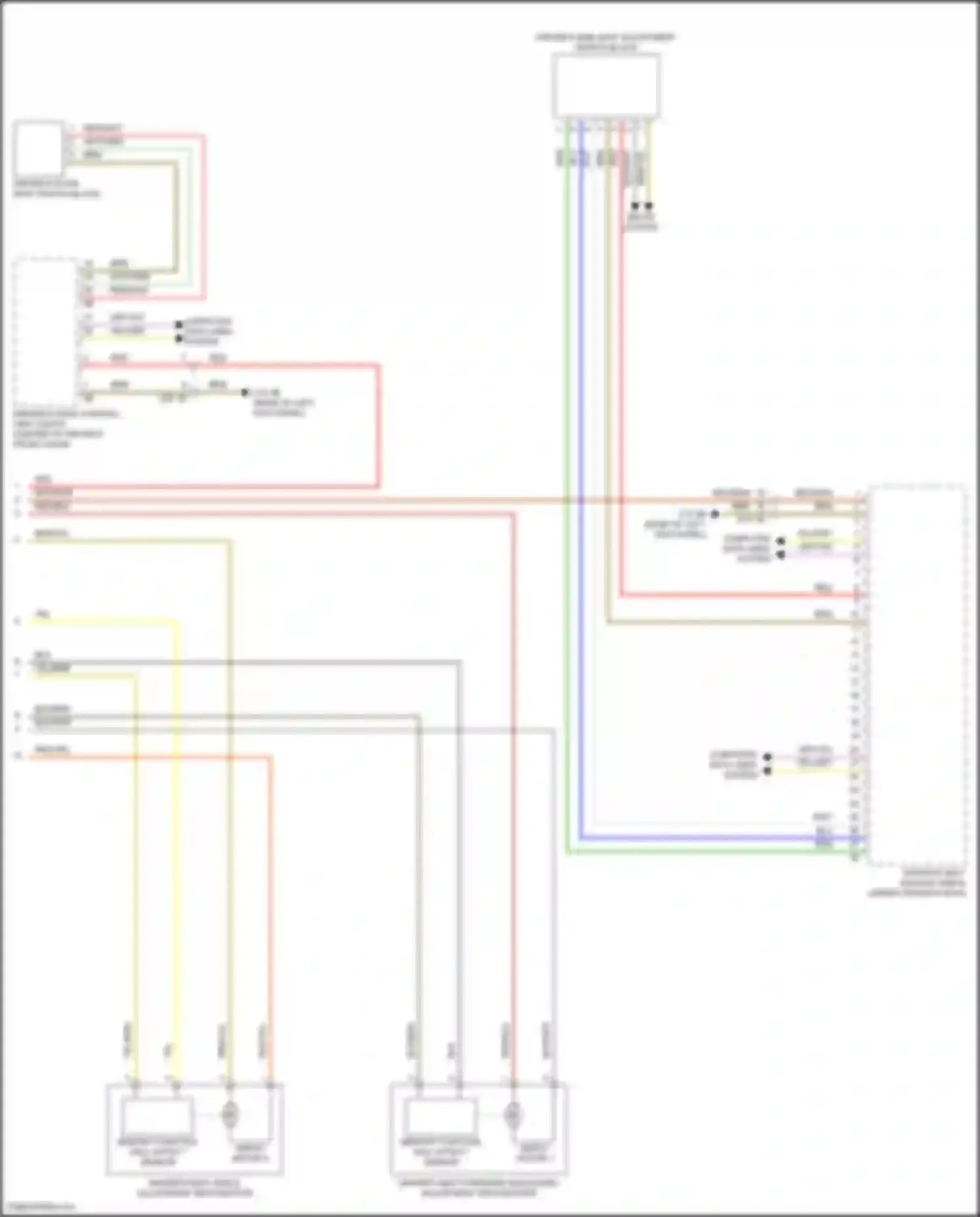 X1 BMW U11/U12 (2022-2024): Driver"s memory seat circuit (2 of 2)