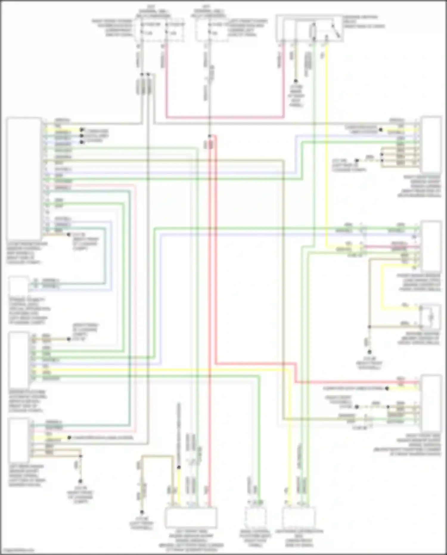 X1 BMW U11/U12 (2022-2024): Driver assistance circuit
